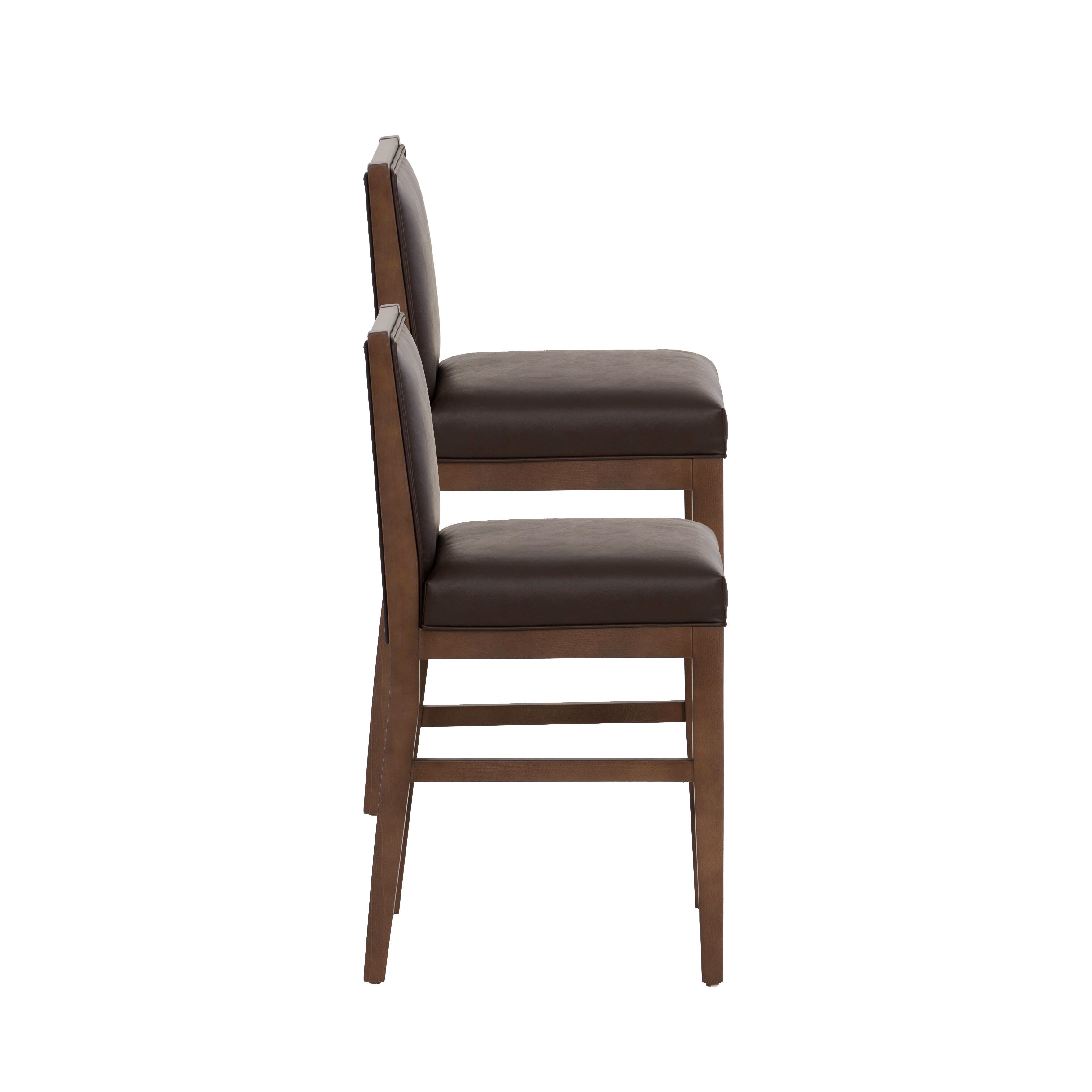 Linon Bobbi Counter Height Bar Stool (Set of 2), , large