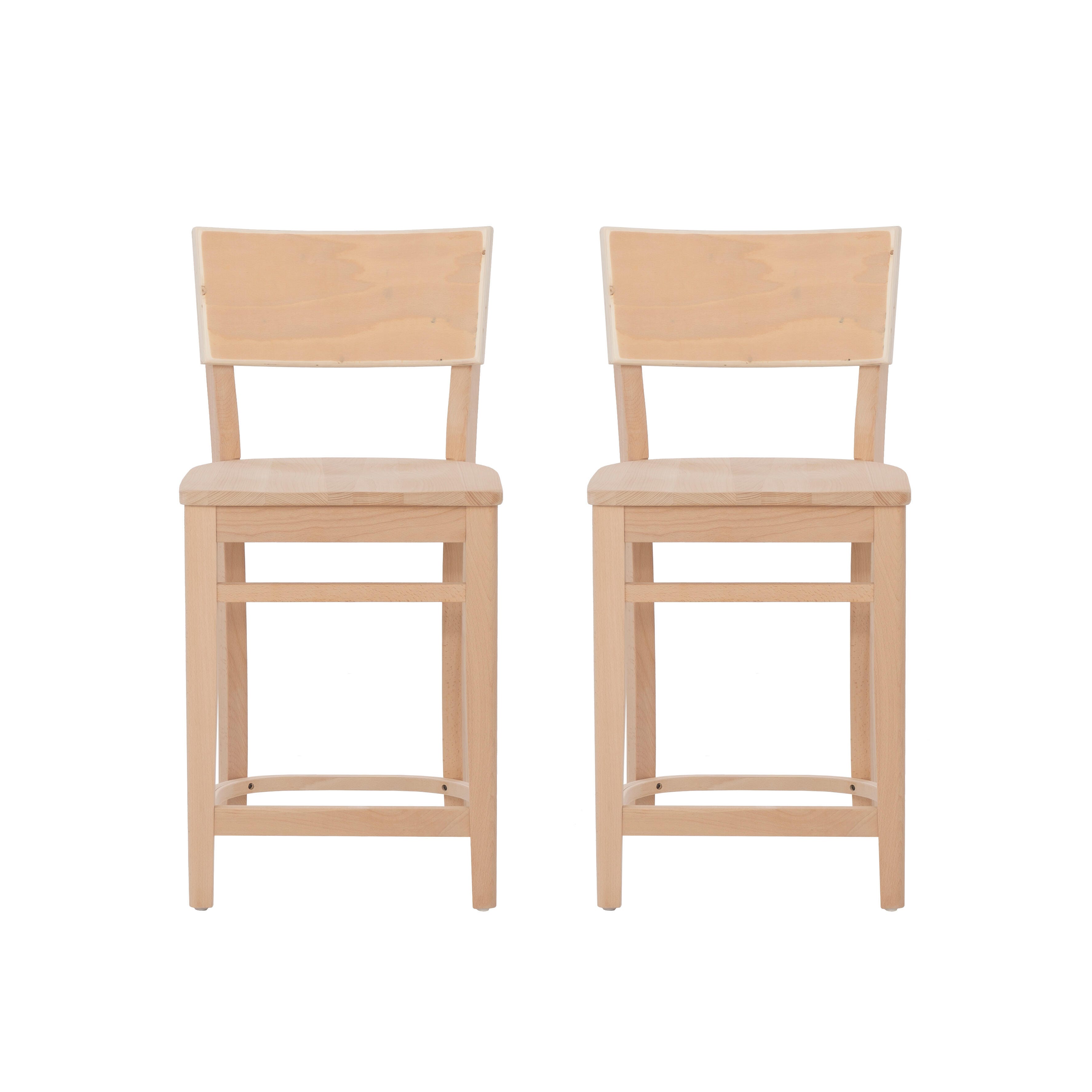 Linon Inez Counter Height Bar Stool (Set of 2), , large