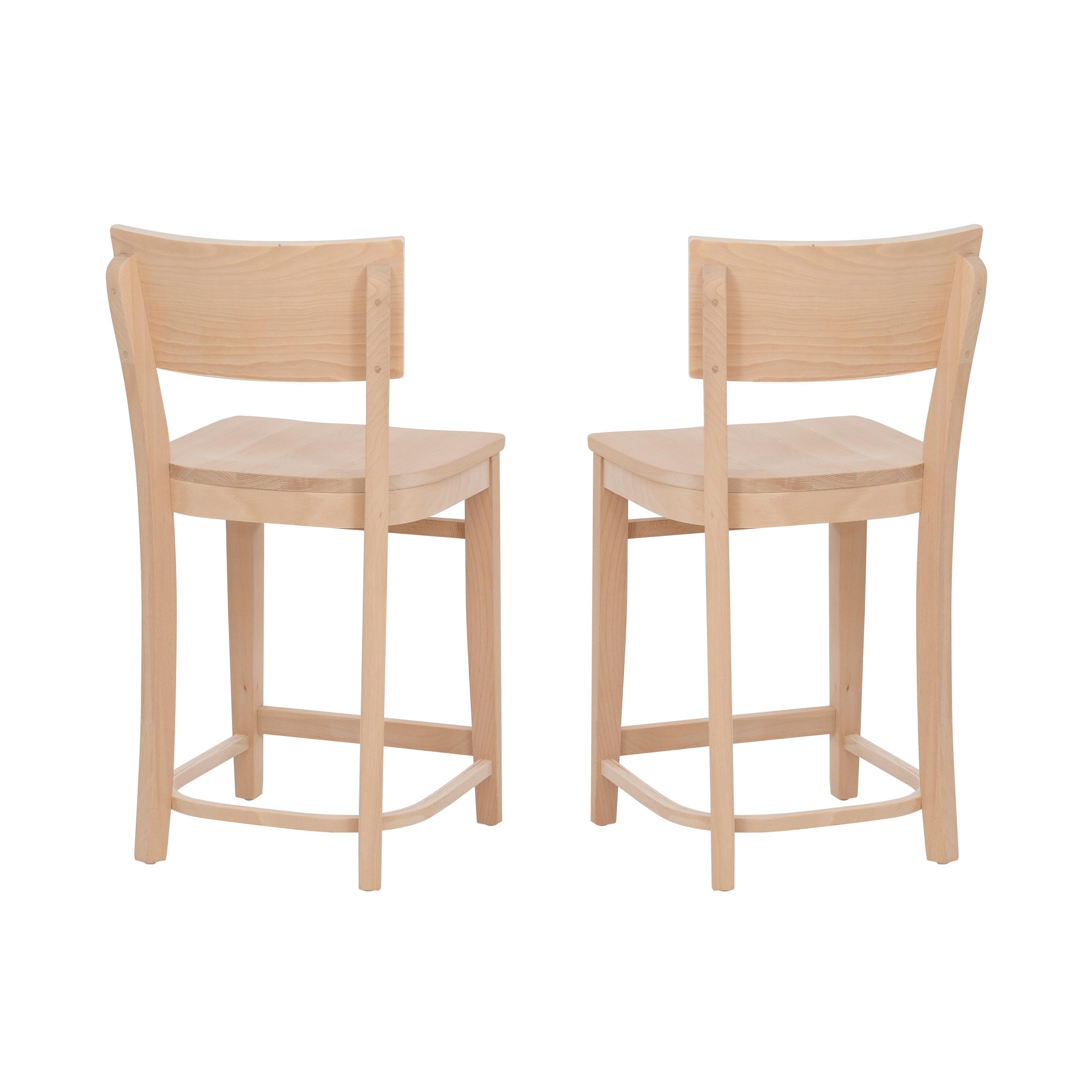 Linon Inez Counter Height Bar Stool (Set of 2), , large