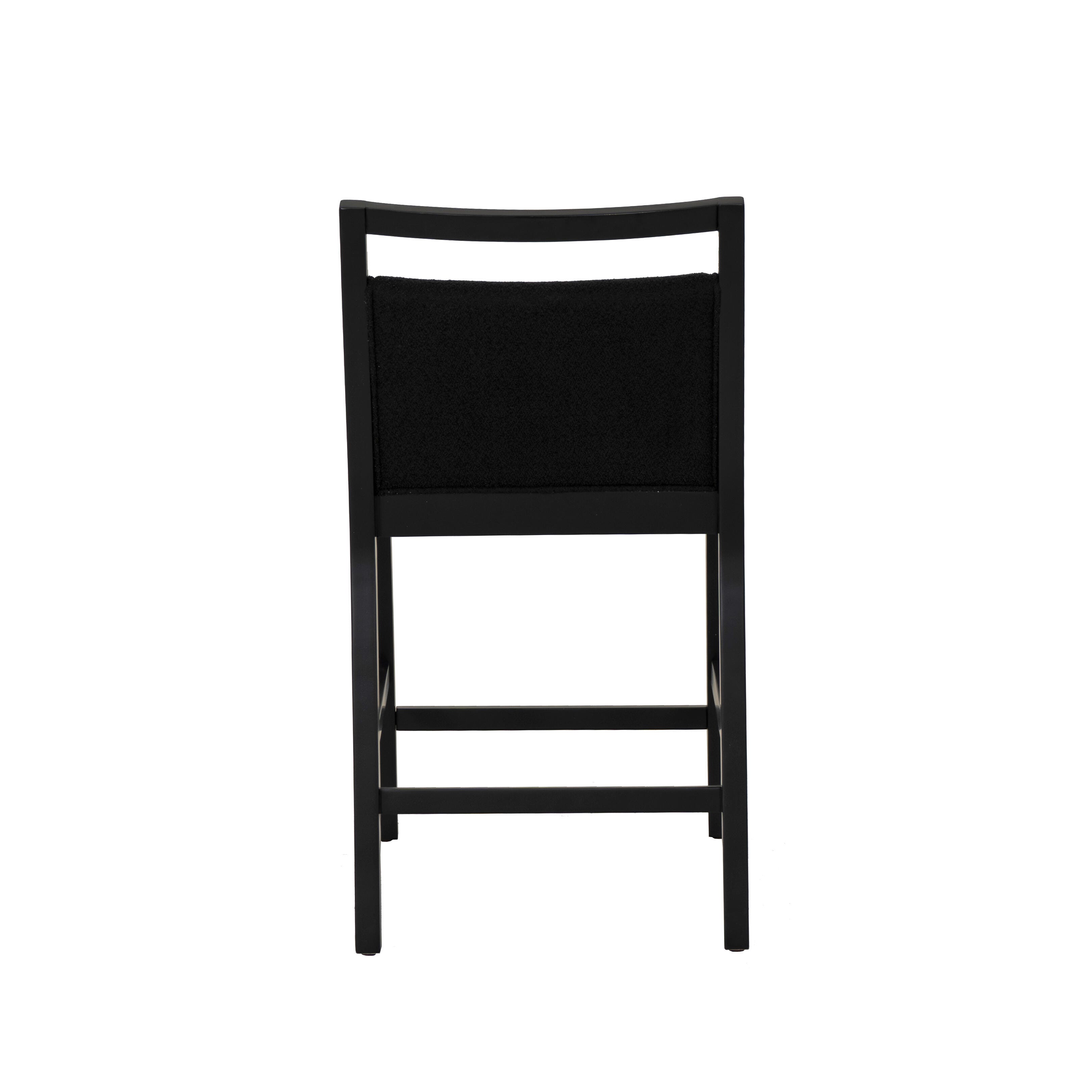 Linon Savie Counter Height Barstool, Black, large