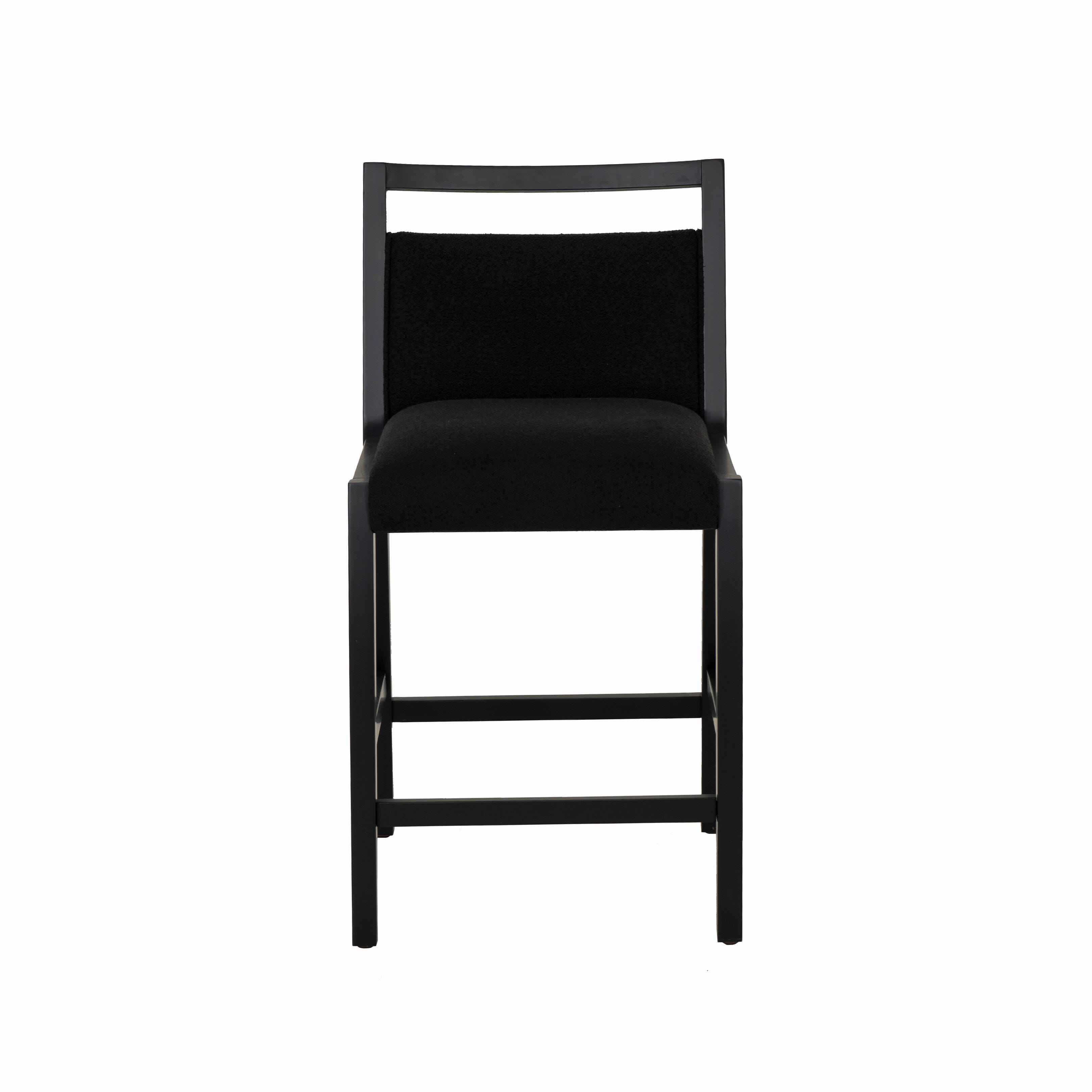 Linon Savie Counter Height Barstool, Black, large