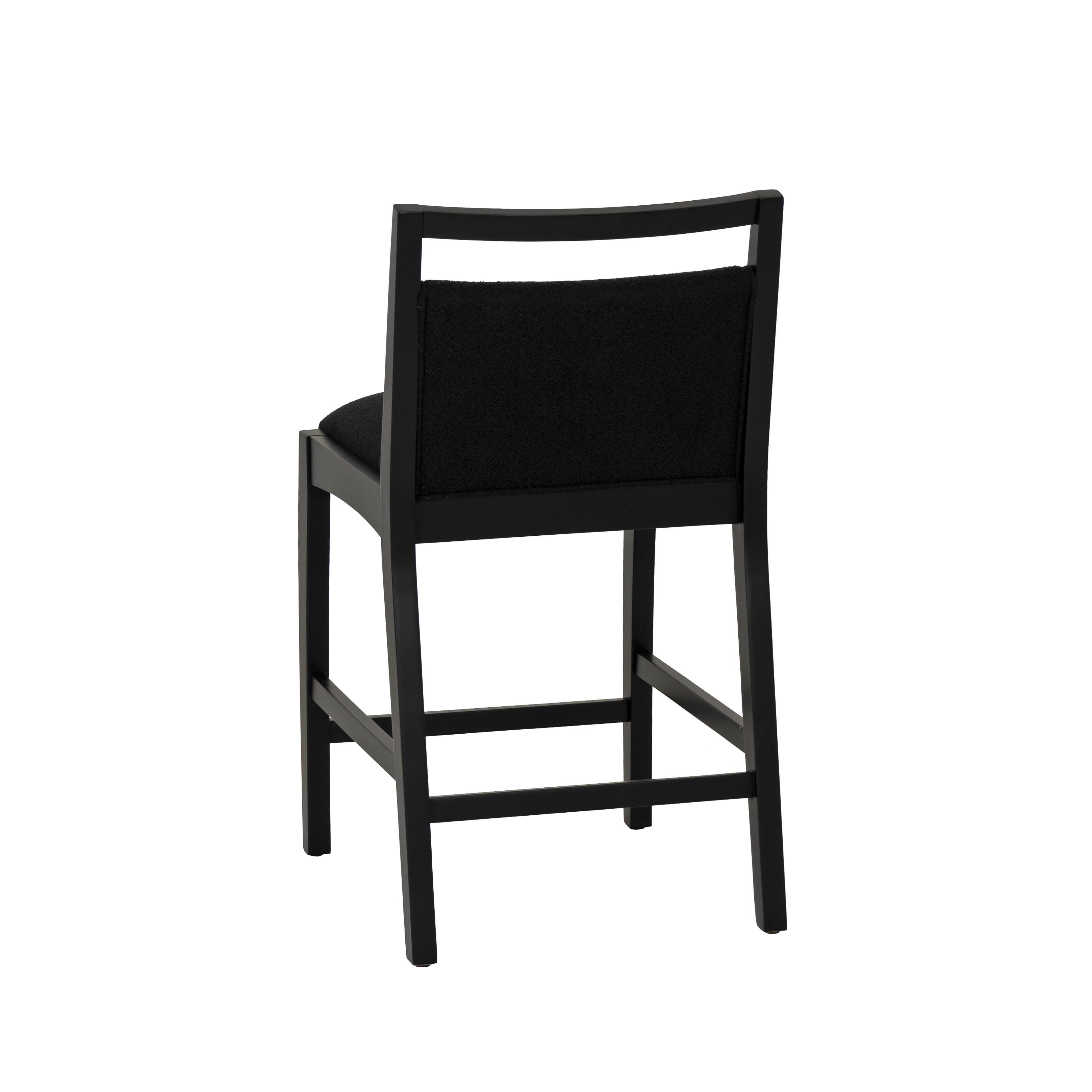 Linon Savie Counter Height Barstool, Black, large