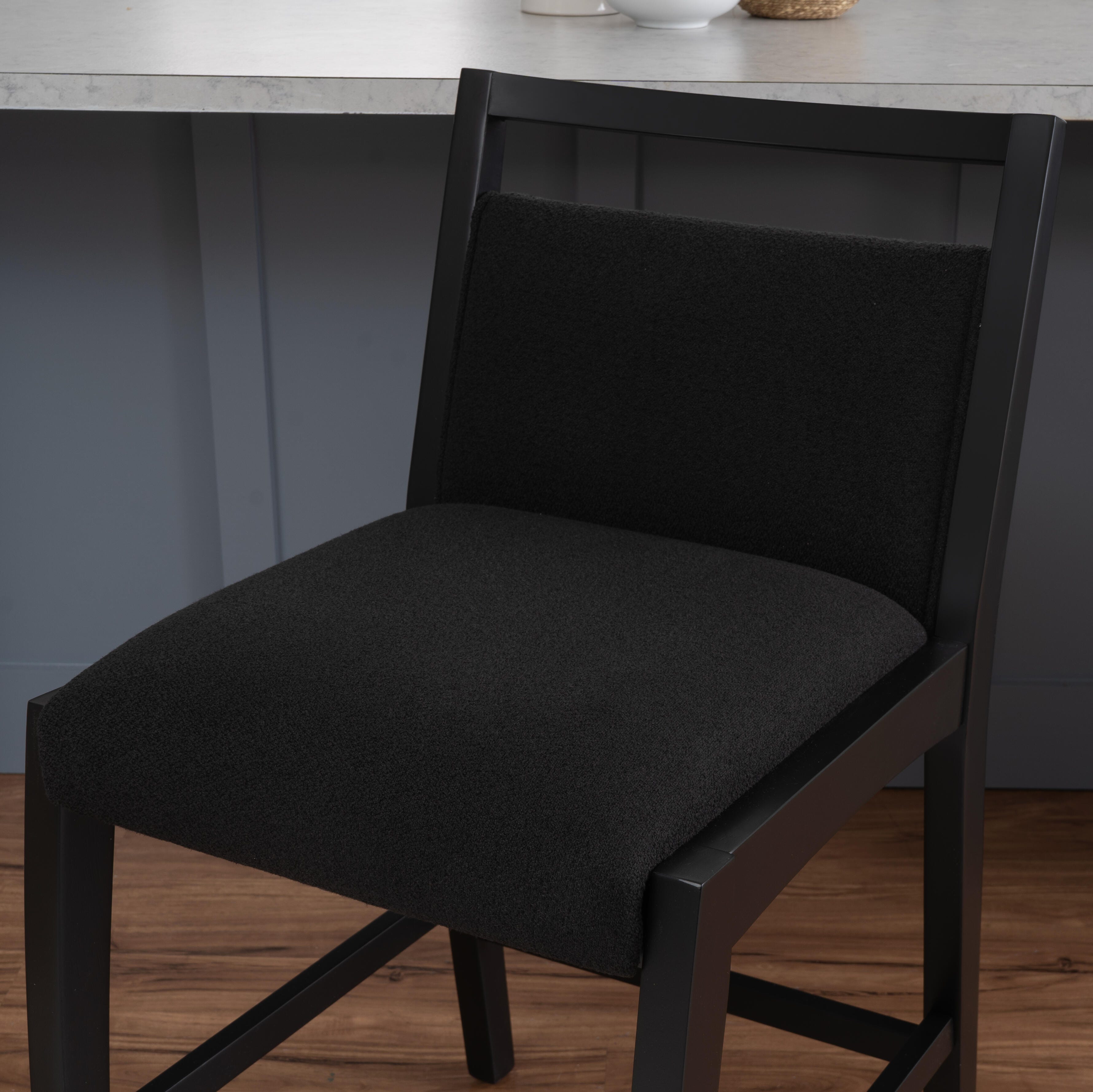 Linon Savie Counter Height Barstool, Black, large