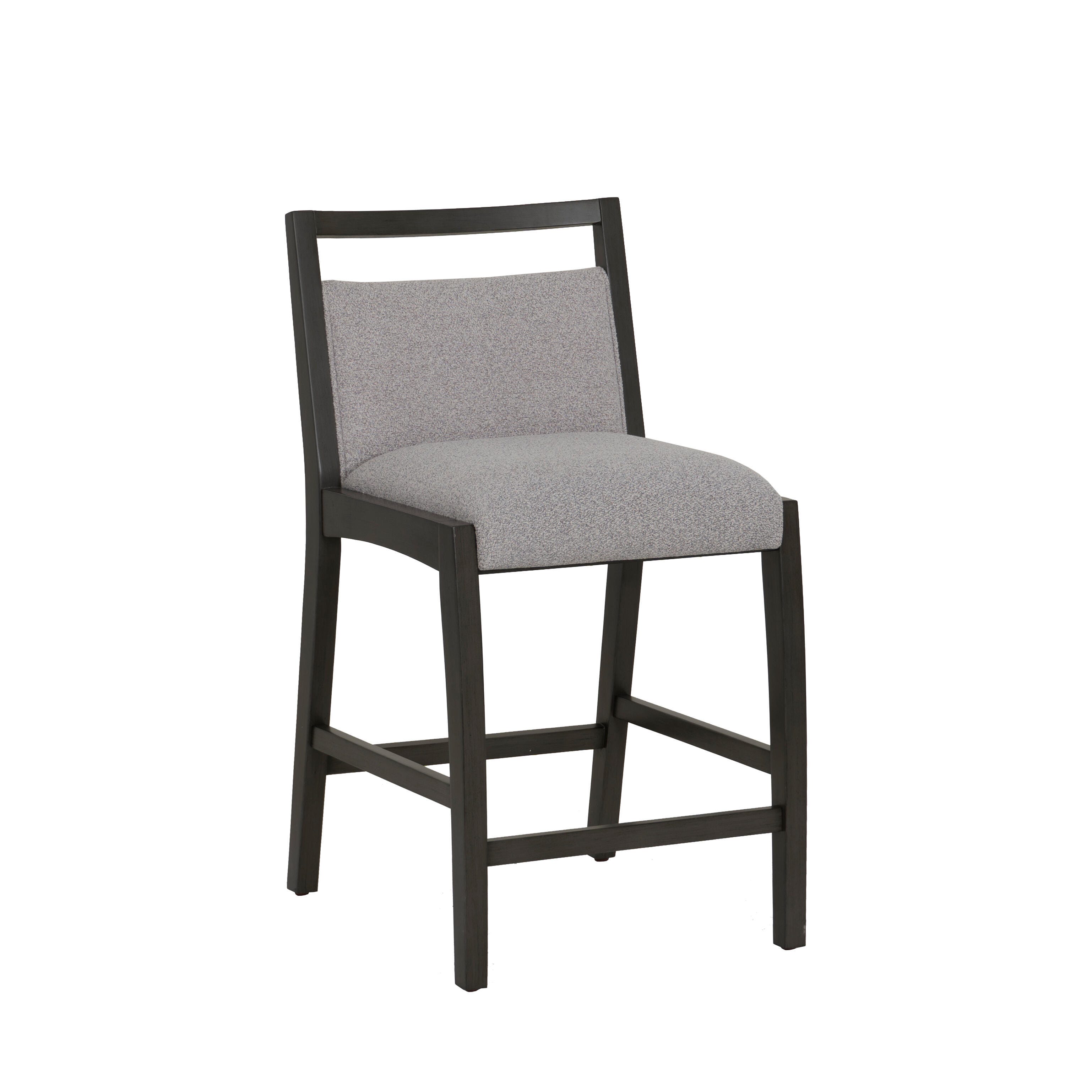 Linon Savie Counter Height Barstool, Gray, large