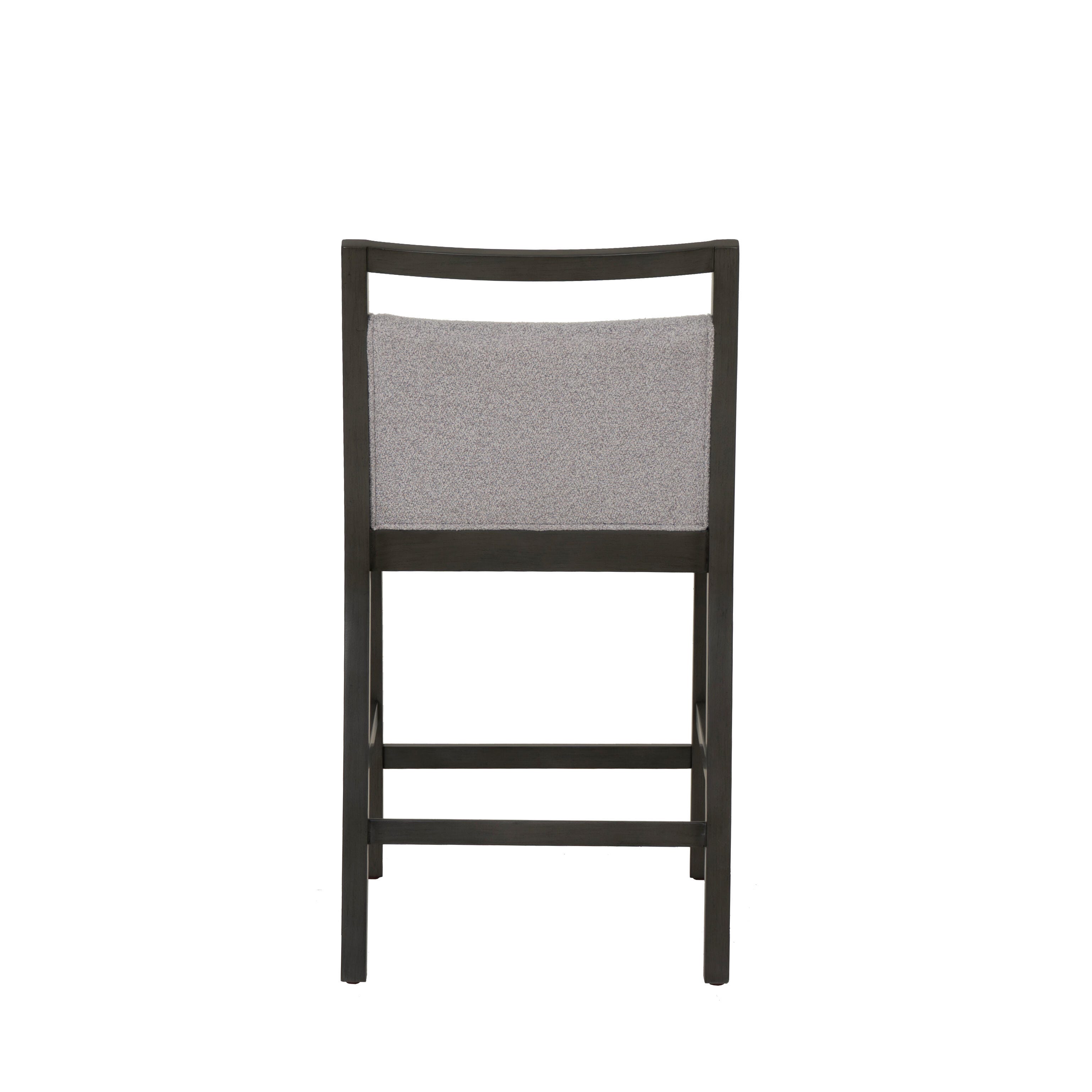 Linon Savie Counter Height Barstool, Gray, large