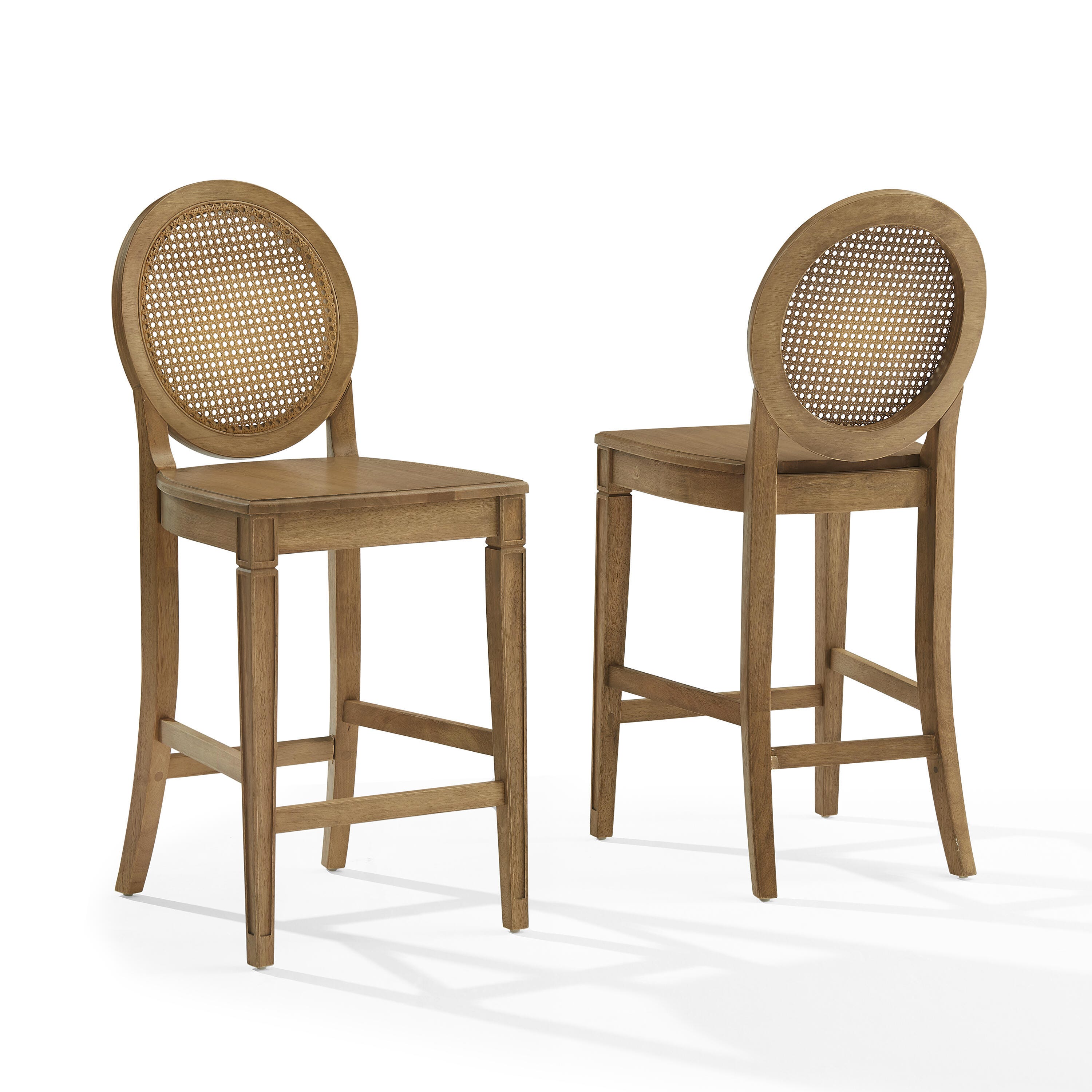 Crosley Furniture Katia Solid Counter Height Bar Stool (Set of 2), , large