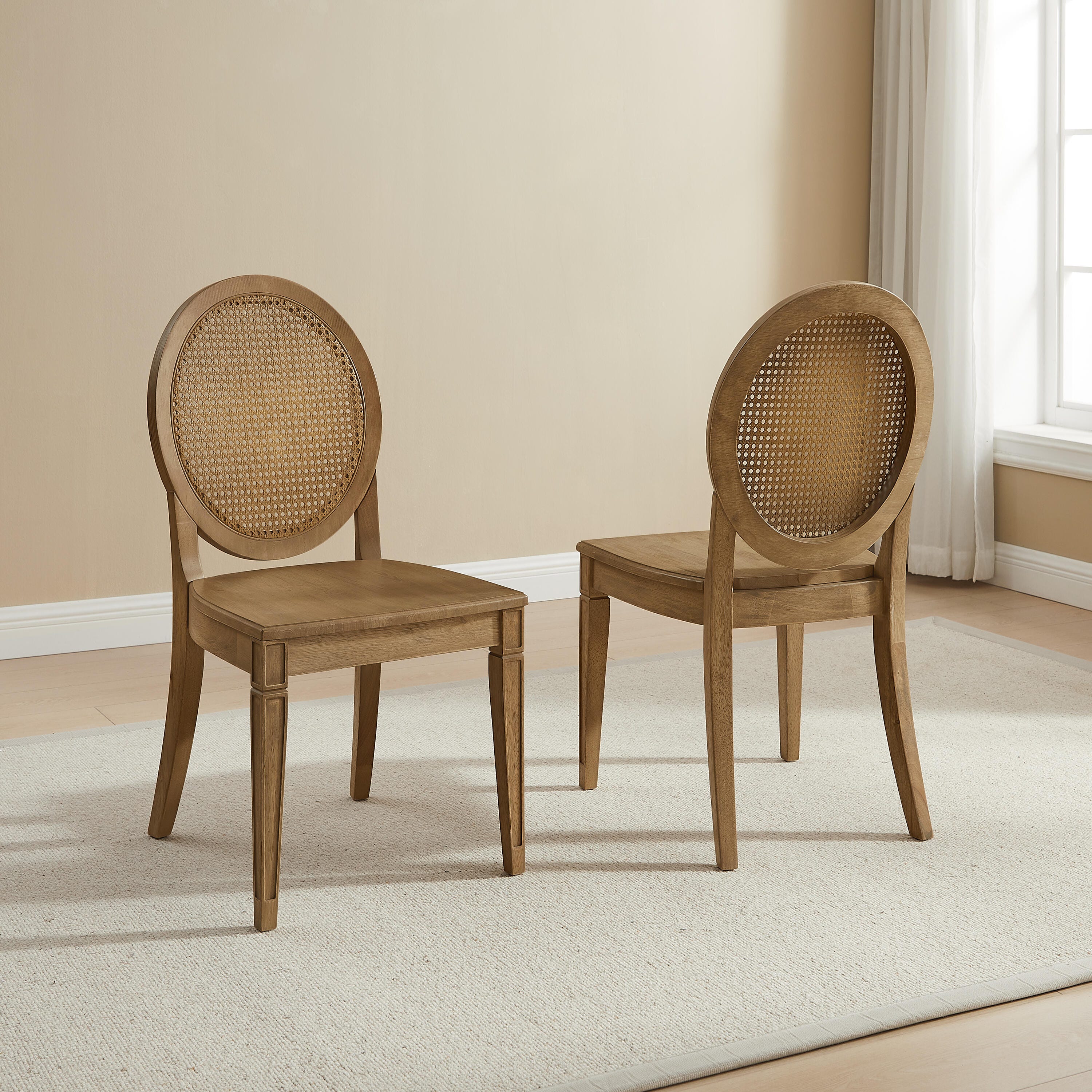 Crosley Furniture Katia Armless Dining Chair (Set of 2), , large