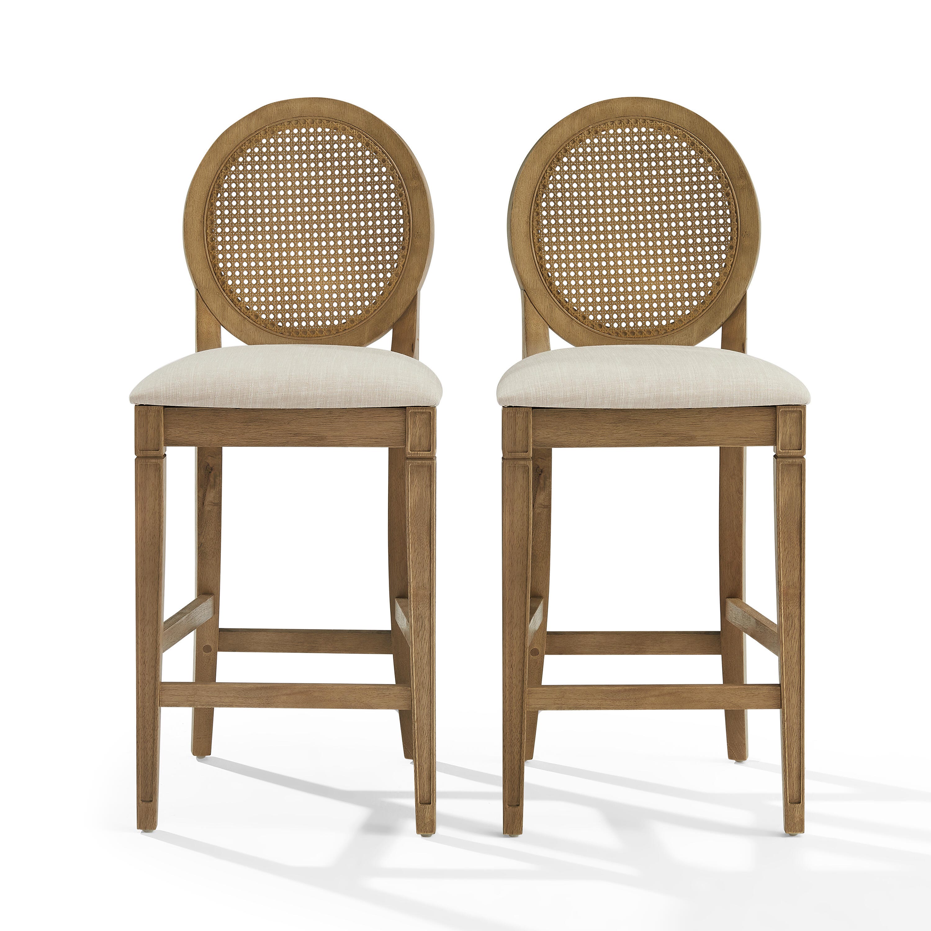 Crosley Furniture Katia Counter Height Bar Stool (Set of 2), , large