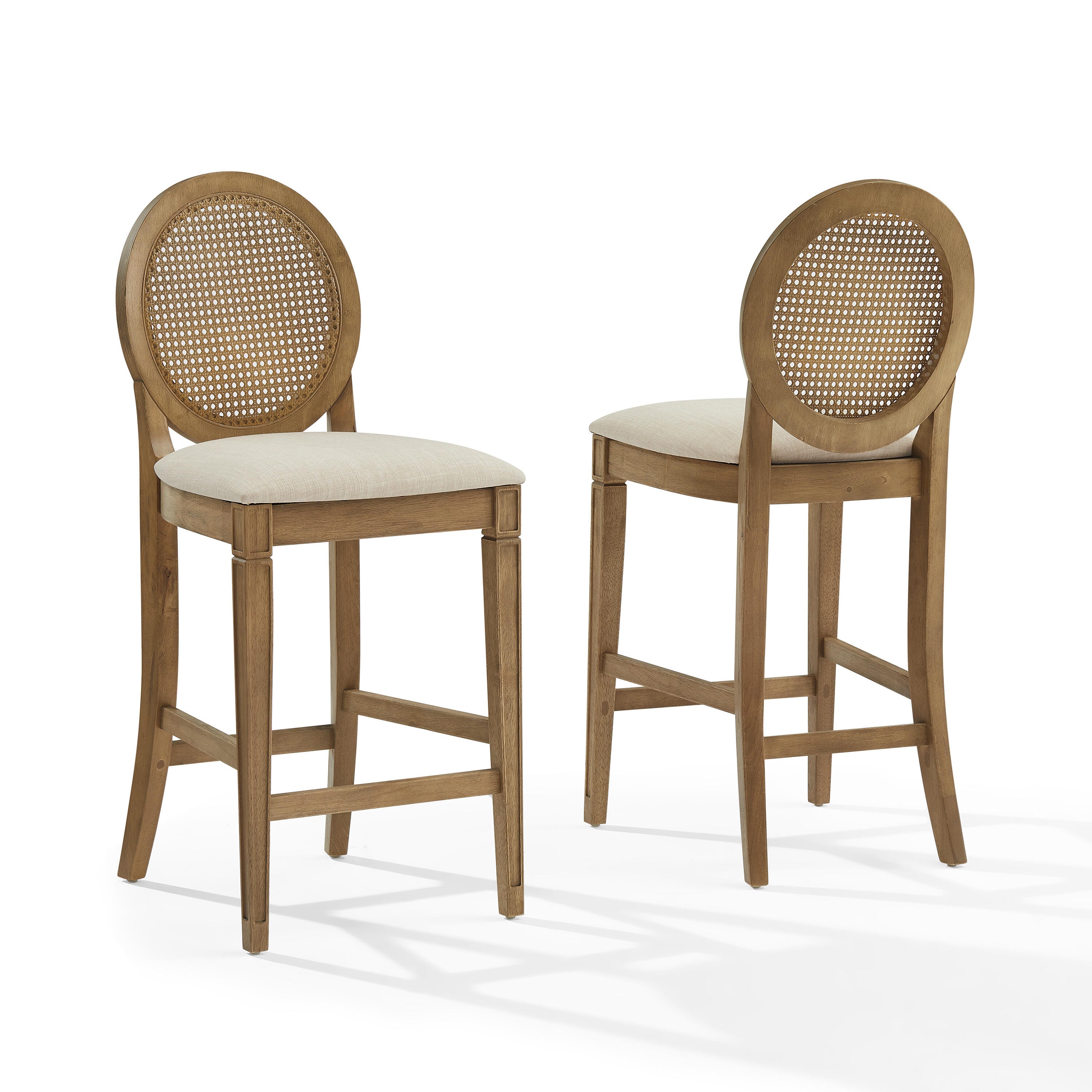 Crosley Furniture Katia Counter Height Bar Stool (Set of 2), , large