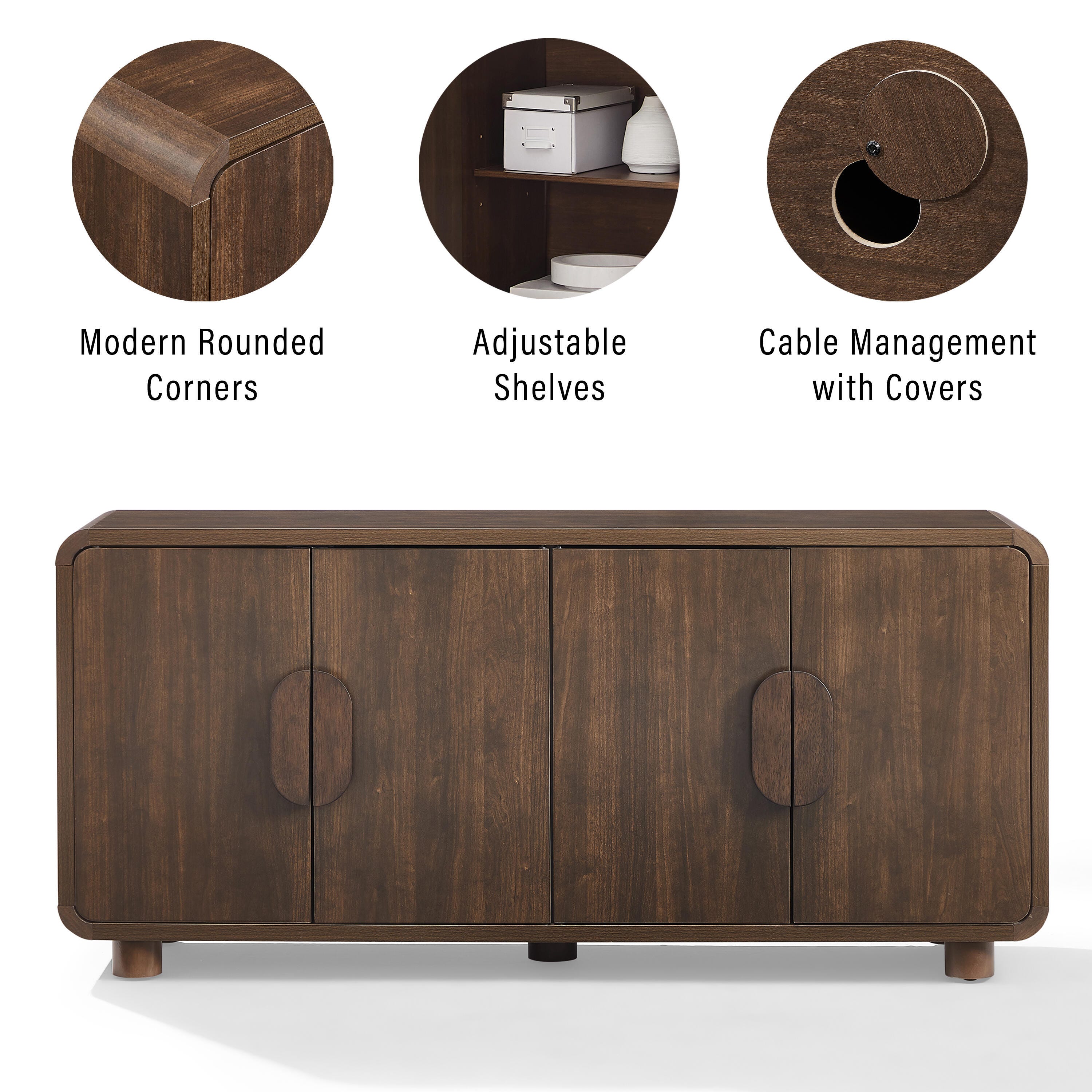 Crosley Furniture Millie Sideboard, , large