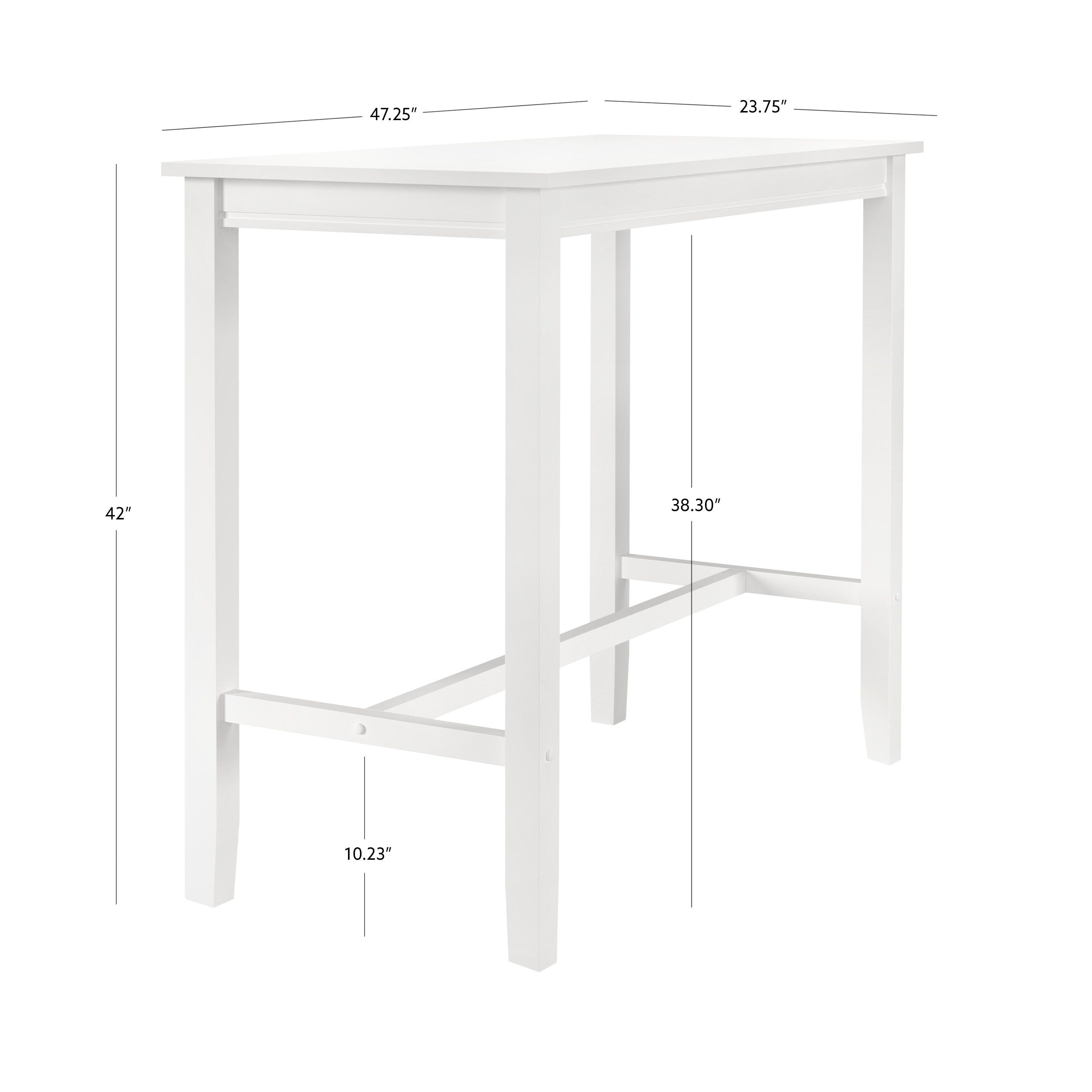Linon Claridge Bar Height Dining Table, , large