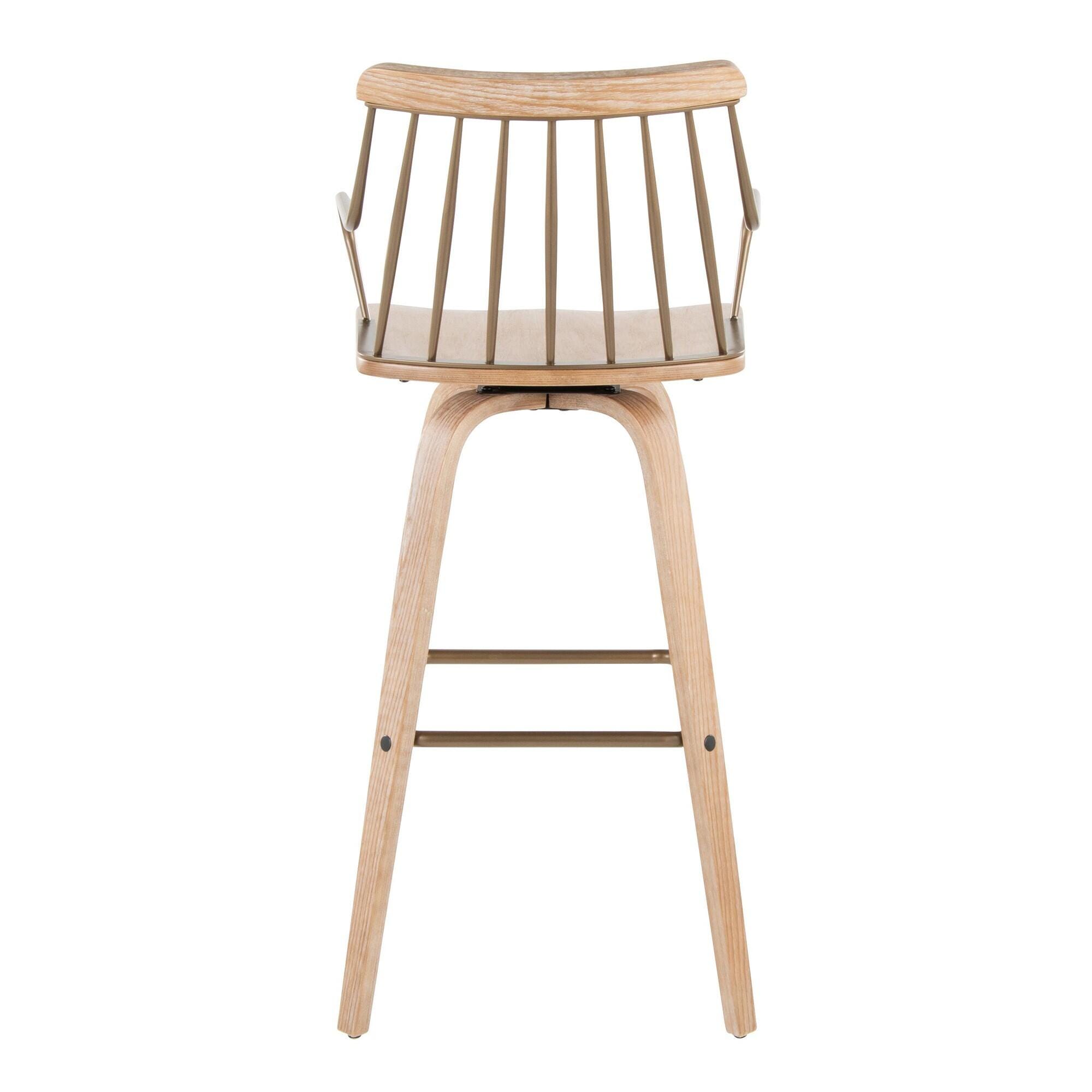 LumiSource Preston Bar Height Barstool, , large