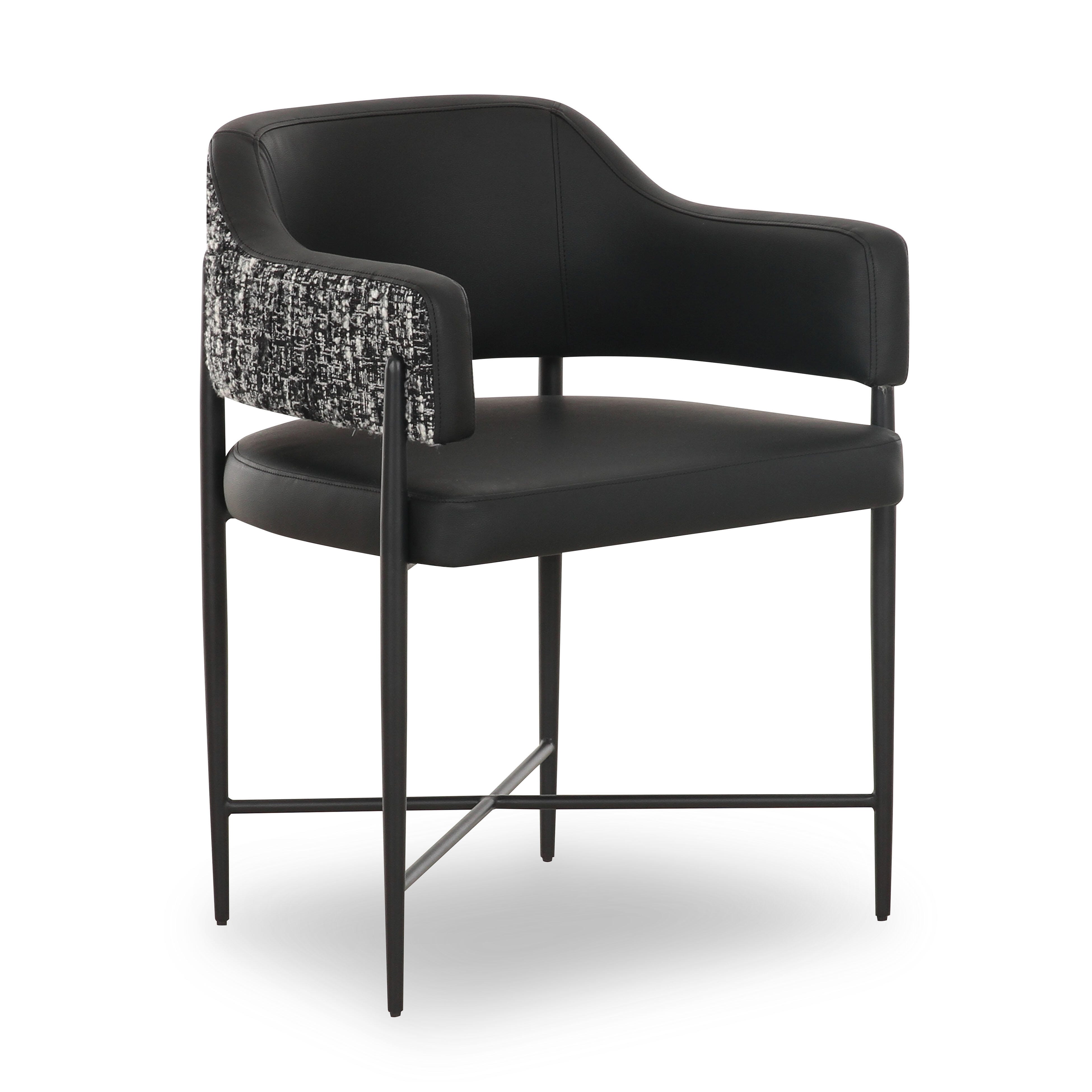 TOV Furniture Sezanne Dining Chair, Black, large