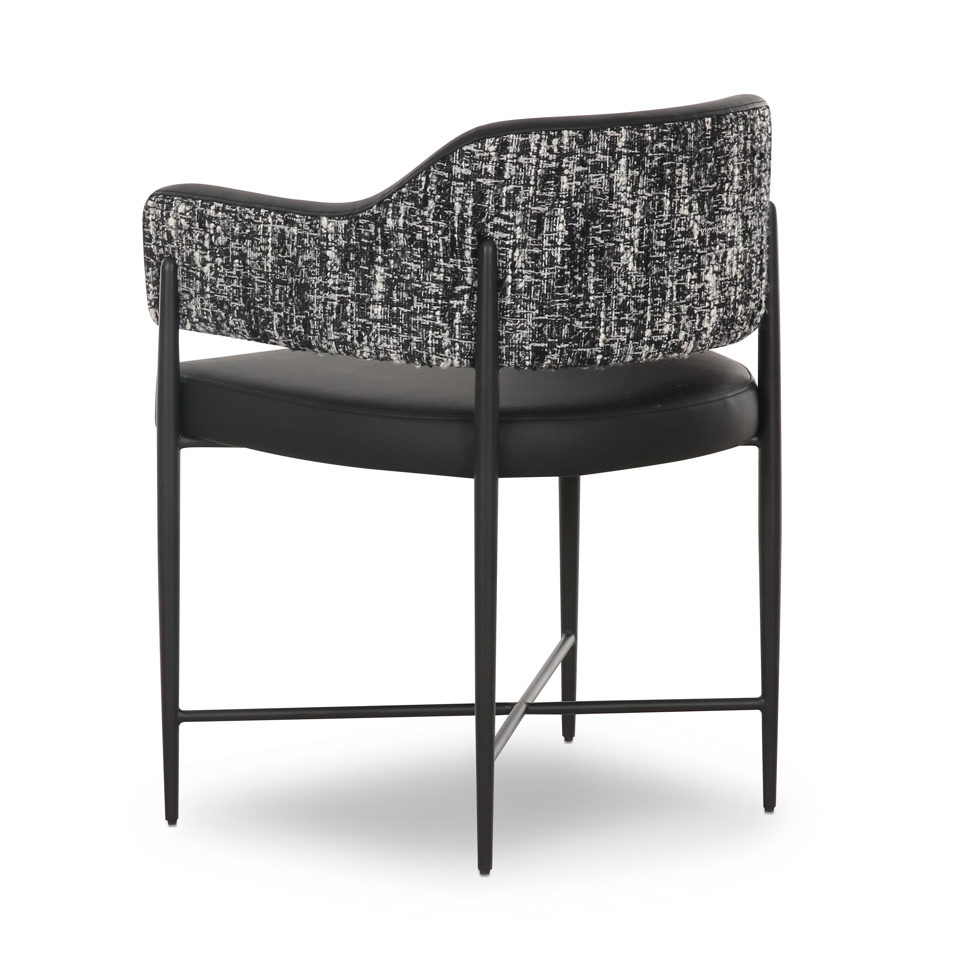 TOV Furniture Sezanne Dining Chair, Black, large