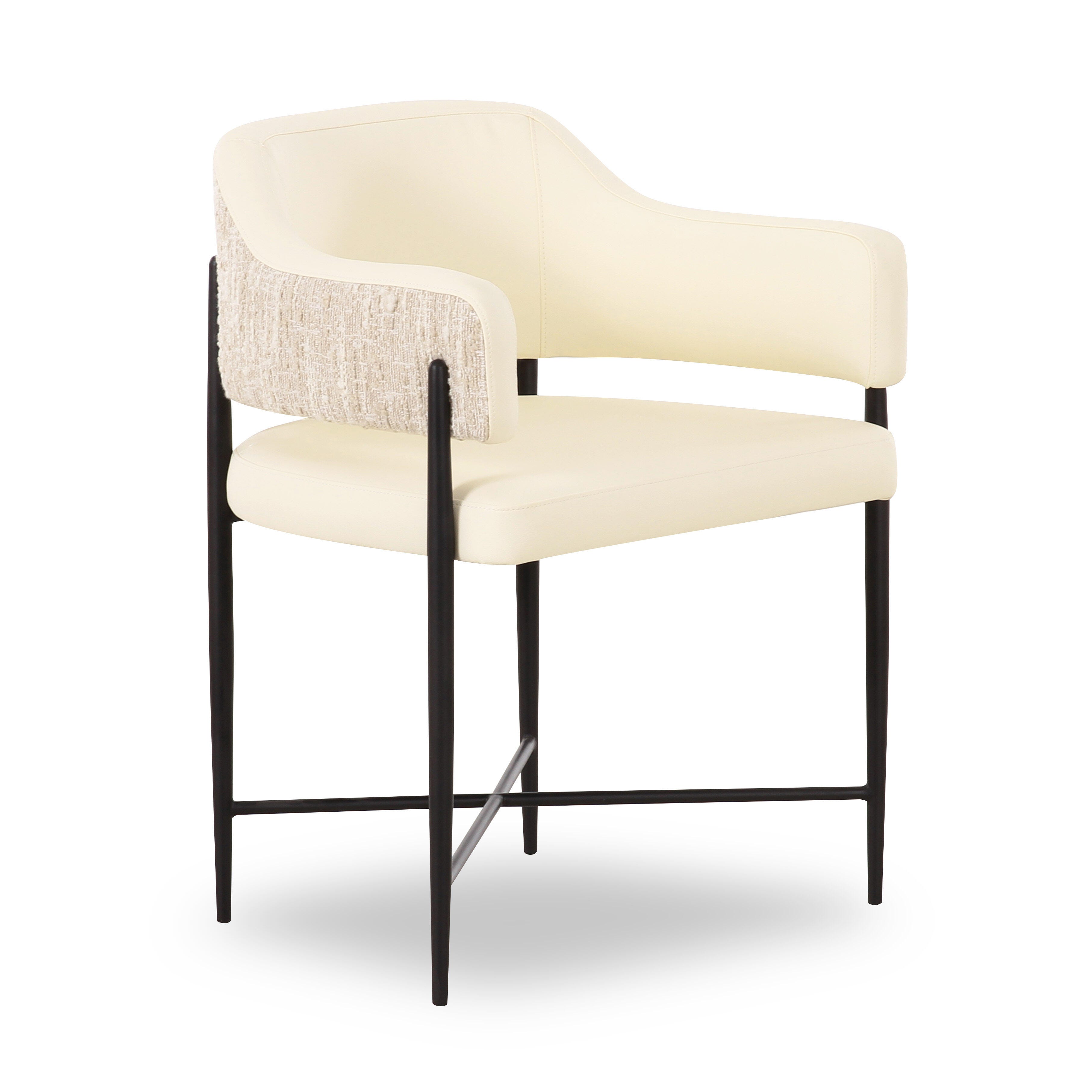 TOV Furniture Sezanne Dining Chair, Cream, large