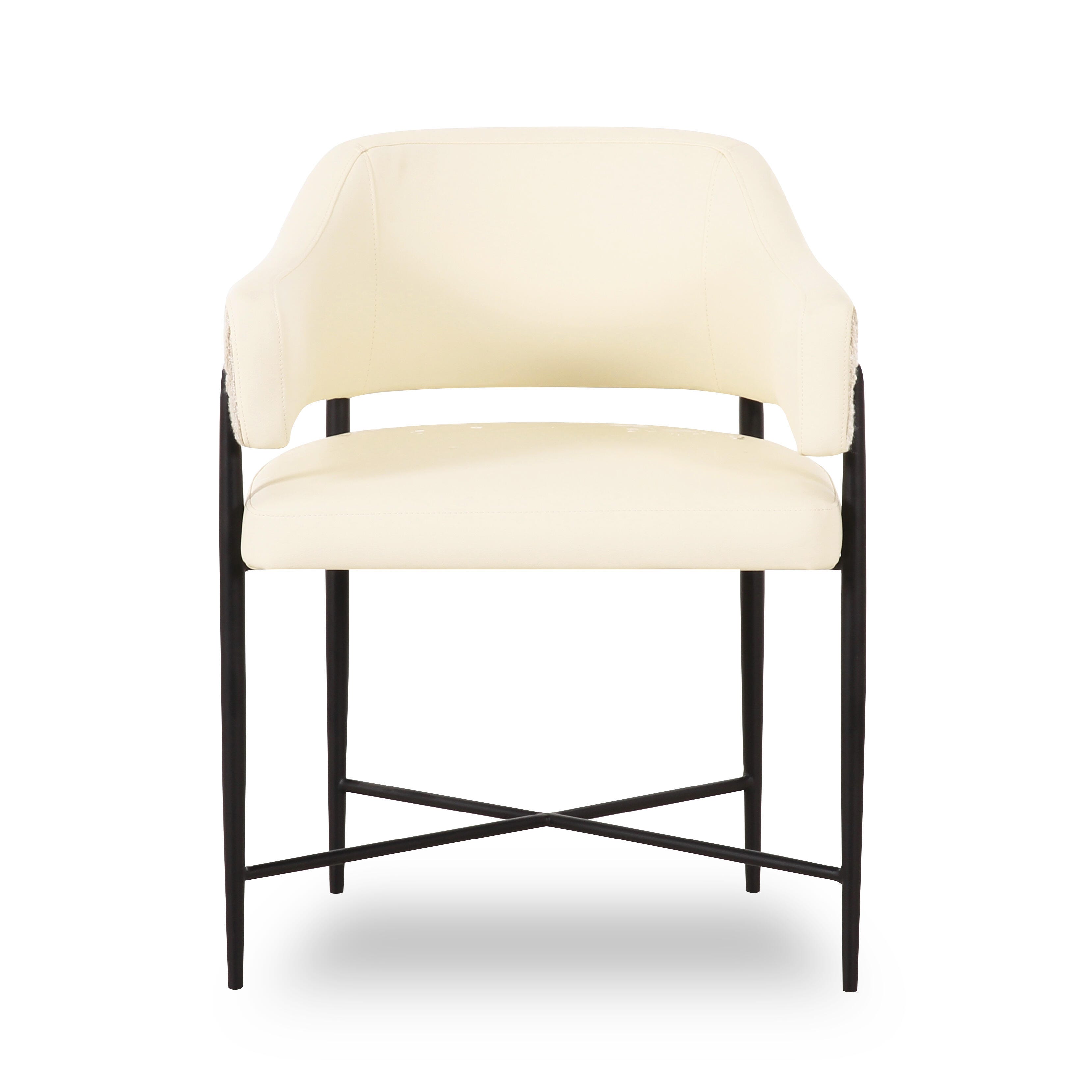 TOV Furniture Sezanne Dining Chair, Cream, large
