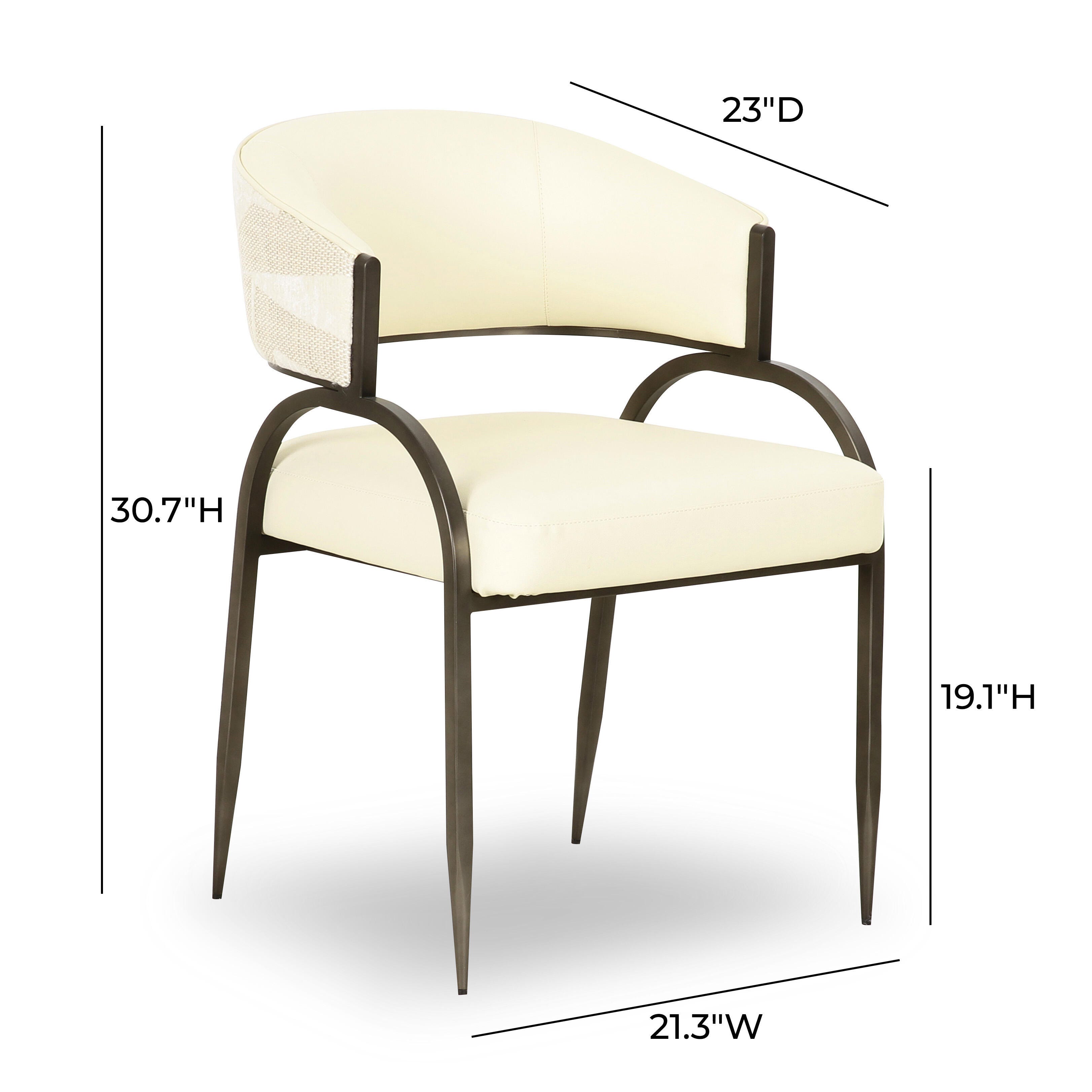 TOV Furniture Tatum Solid Dining Chair, , large
