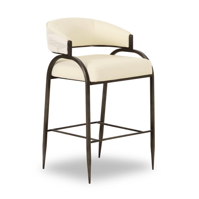 TOV Furniture Tatum Solid Counter Height Bar Stool