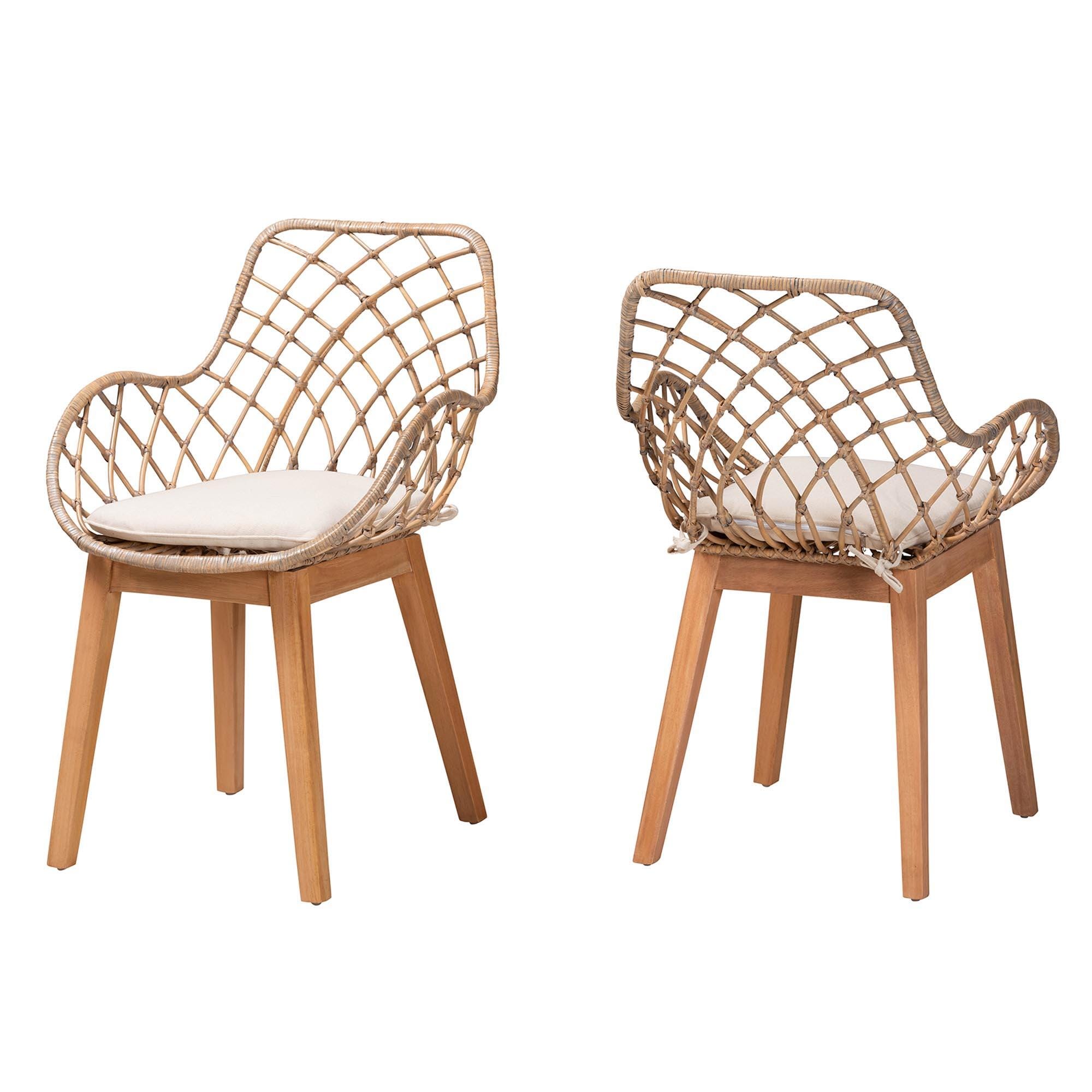 Bali & Pari Ballerina Dining Chair (Set of 2), , large