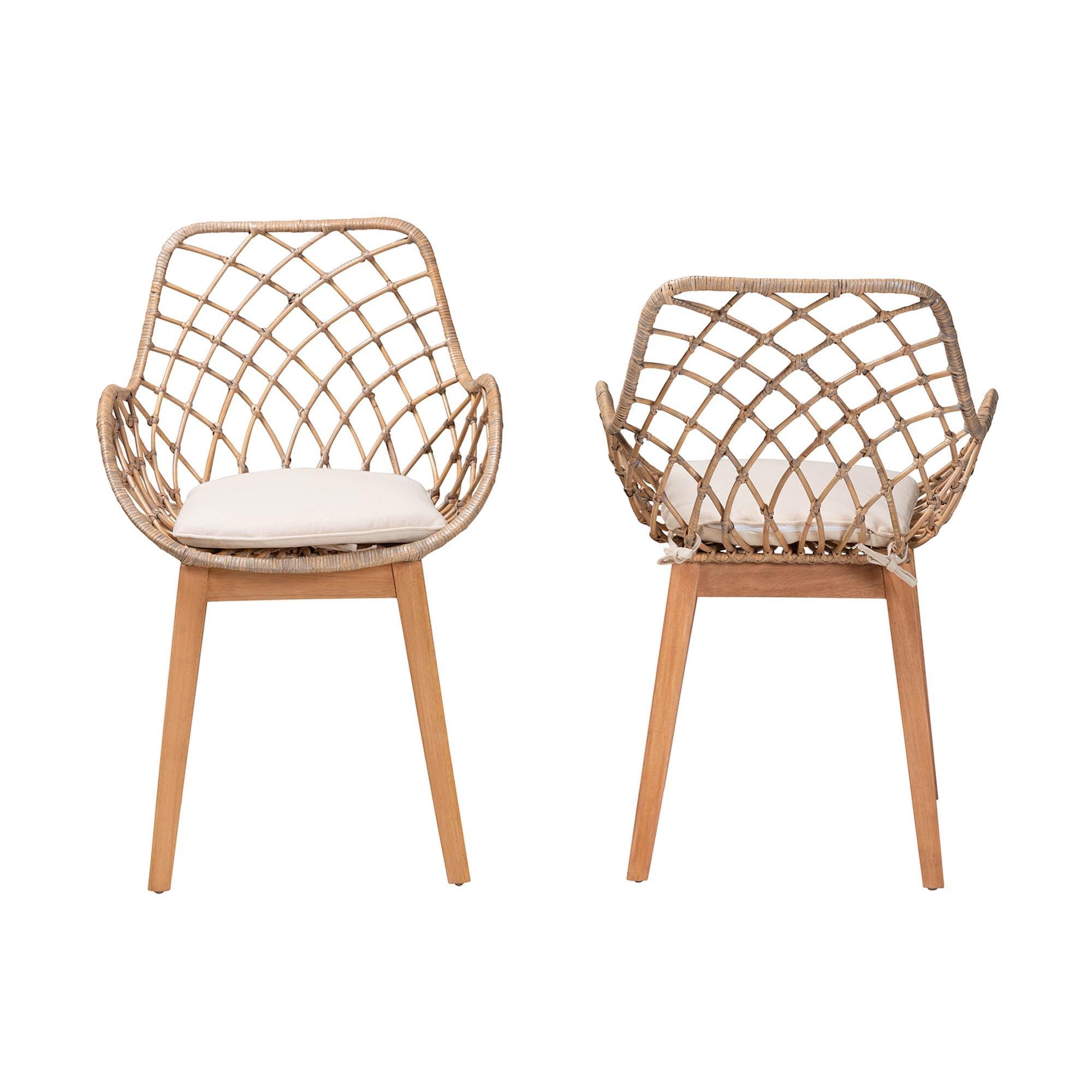 Bali & Pari Ballerina Dining Chair (Set of 2), , large