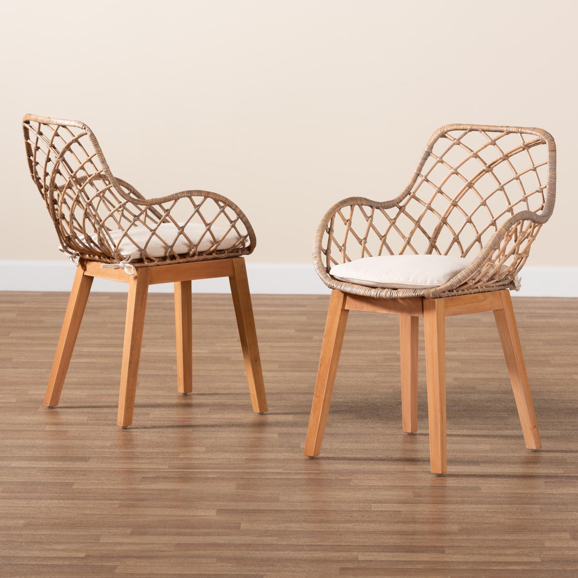 Bali & Pari Ballerina Dining Chair (Set of 2), , large