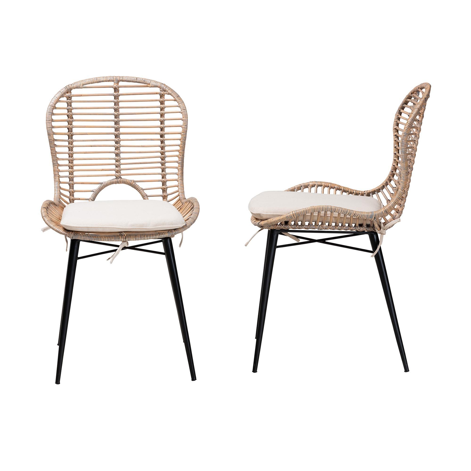 Bali & Pari Brenna Dining Chair (Set of 2), , large