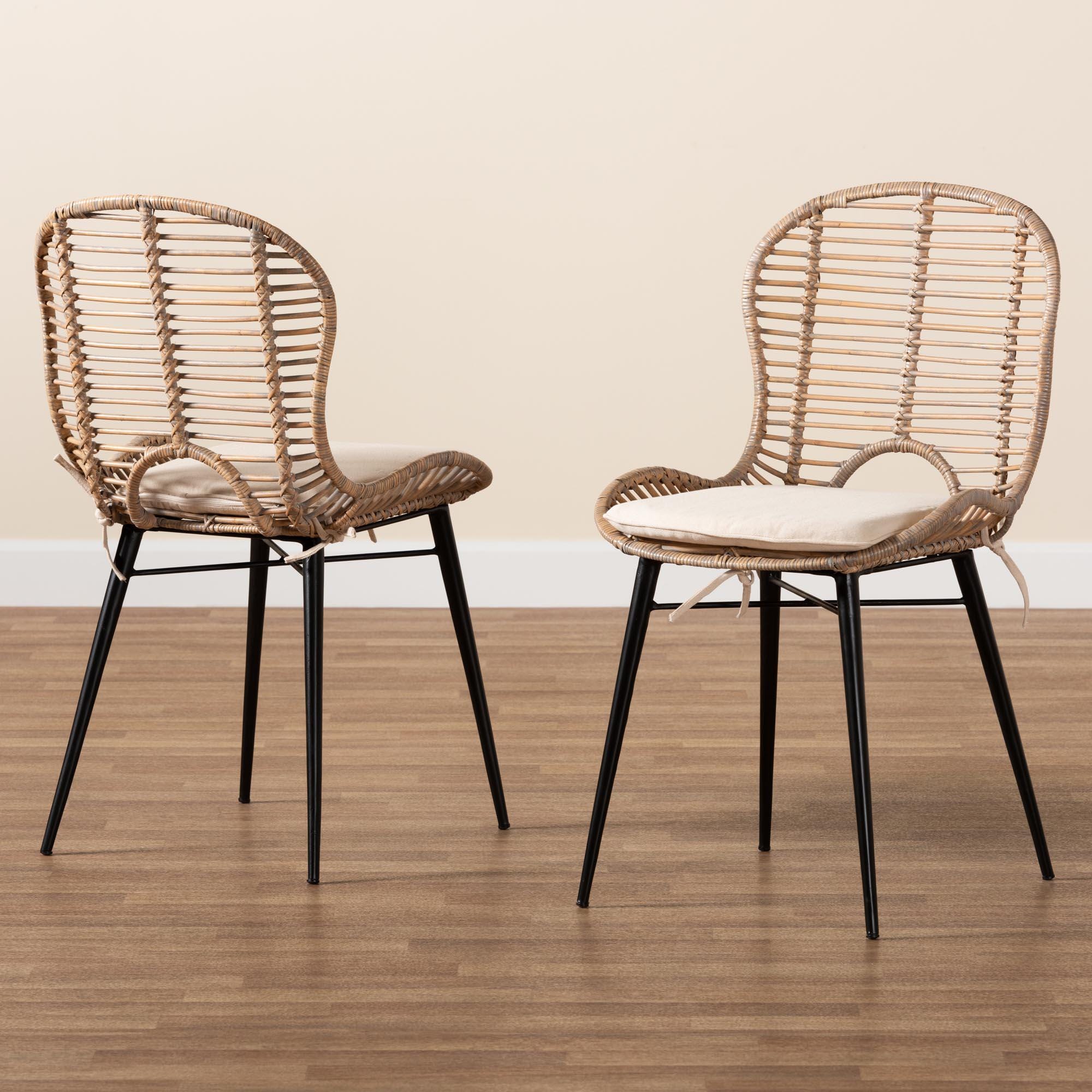 Bali & Pari Brenna Dining Chair (Set of 2), , large