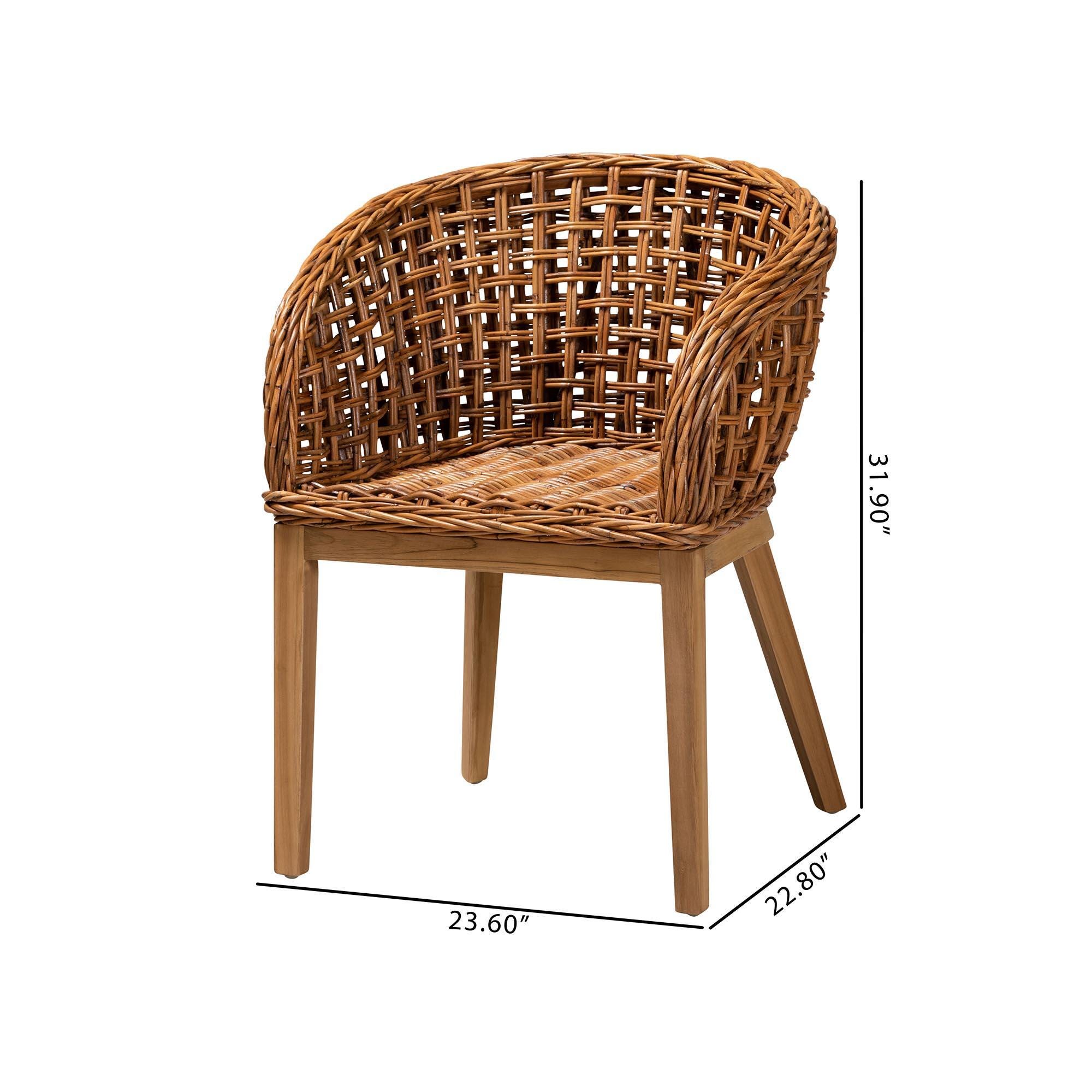 Bali & Pari Mario Dining Chair (Set of 2), , large