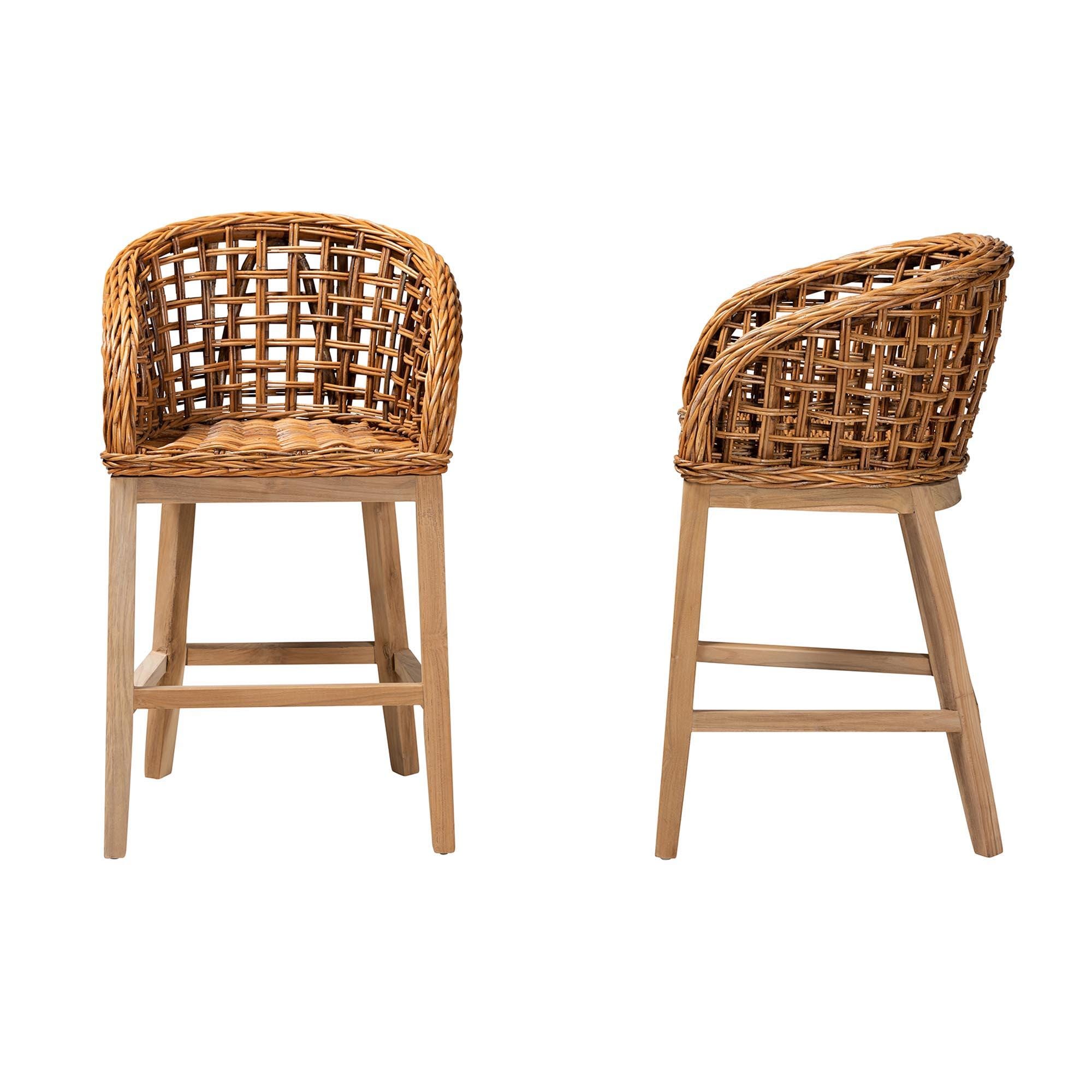 Bali & Pari Mario Counter Height Bar Stool (Set of 2), , large