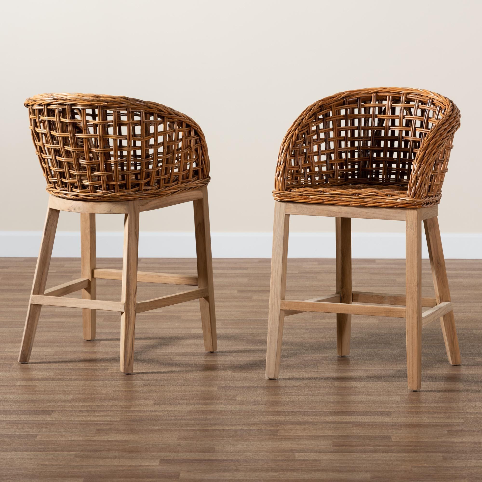 Bali & Pari Mario Counter Height Bar Stool (Set of 2), , large