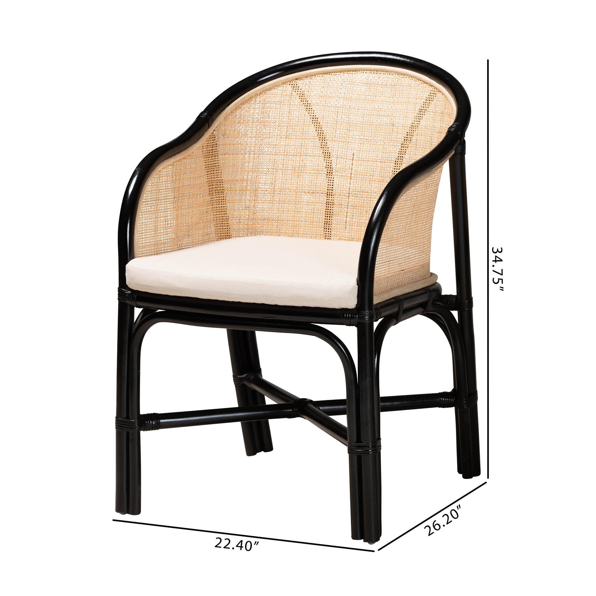 Bali & Pari Miranda Dining Chair (Set of 2), , large
