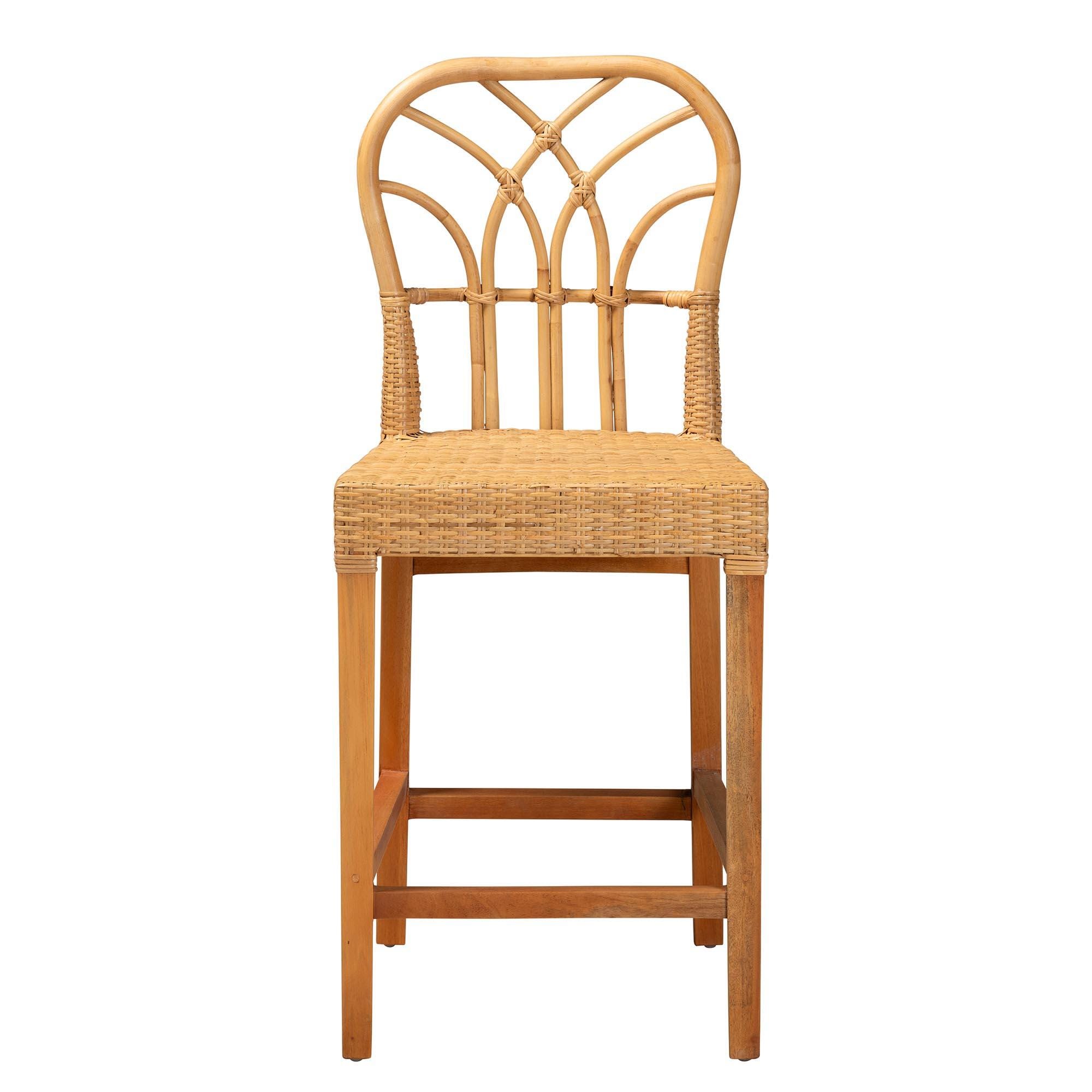Bali & Pari Monaco Counter Height Bar Stool, , large