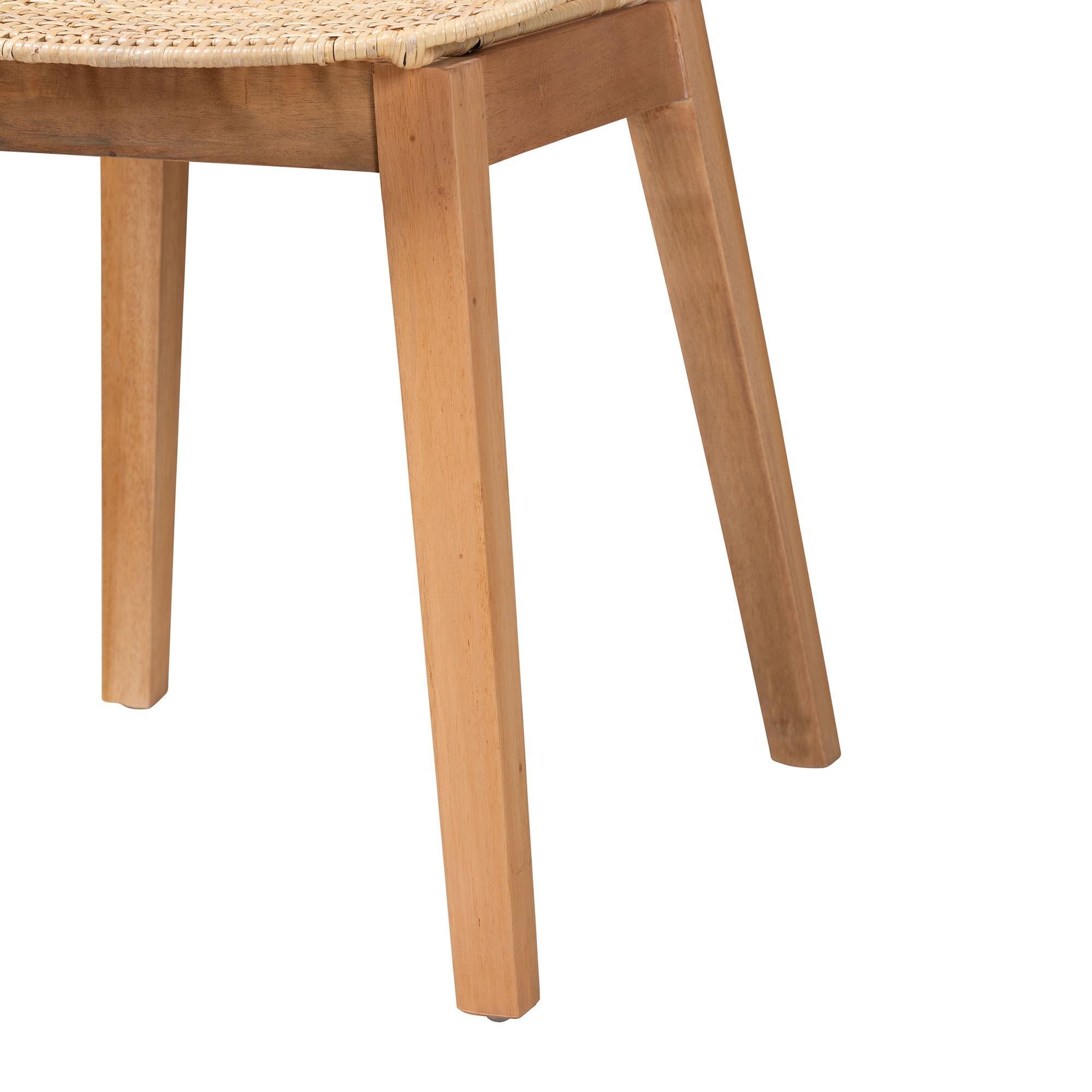 Bali & Pari Sabelle Rounded Backrest Dining Chair (Set of 2), , large