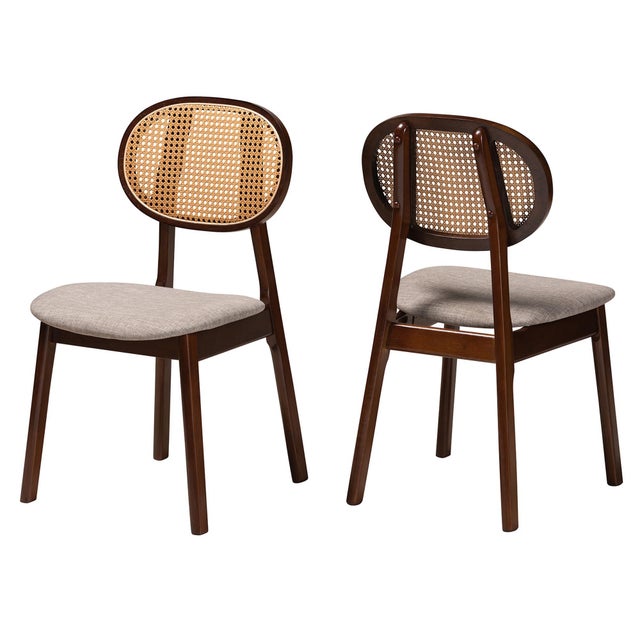 Baxton Studio Darrion Dining Chair (Set of 2)