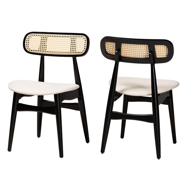 Baxton Studio Tarana Dining Chair (Set of 2)