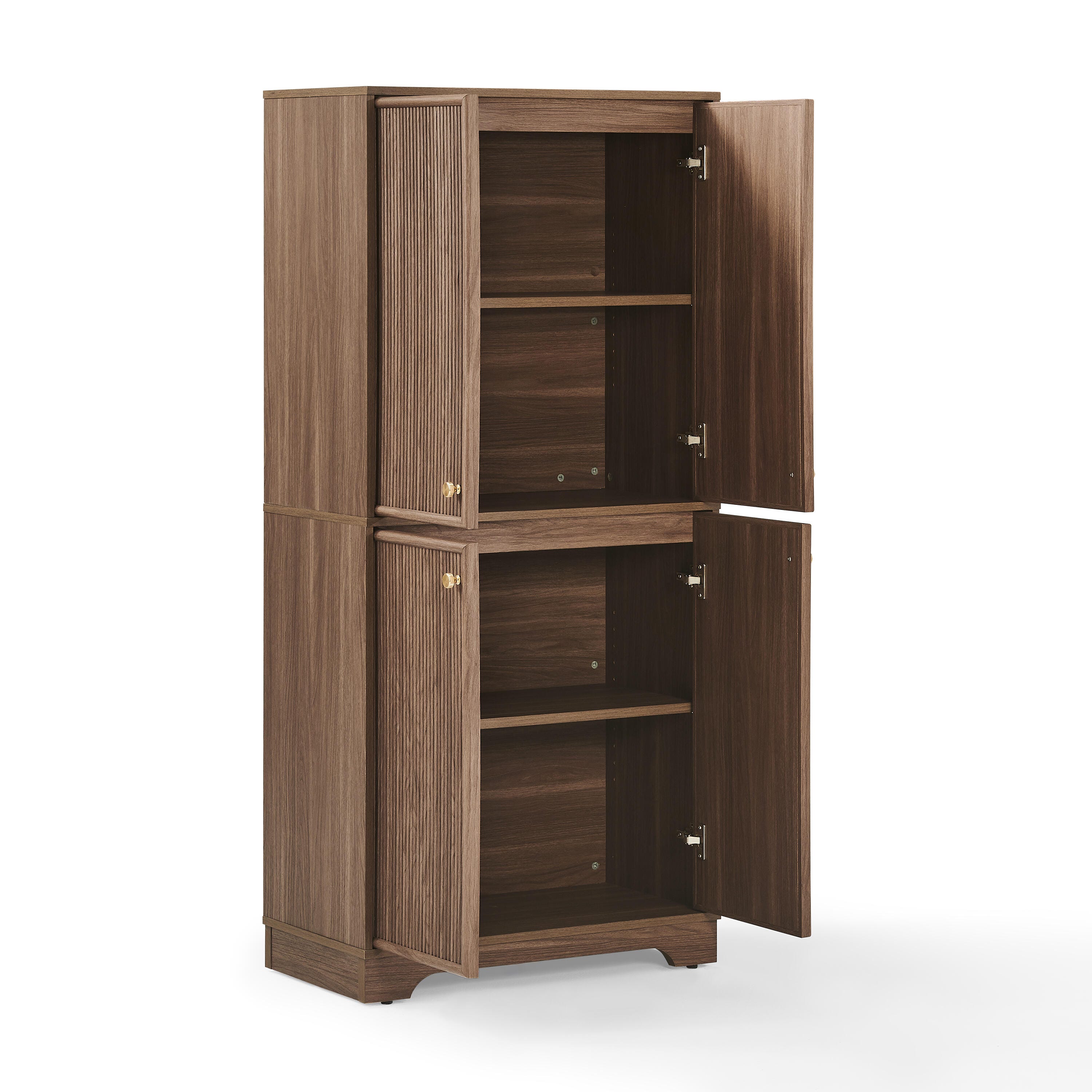 Crosley Furniture Naomi 2-Piece Storage Pantry Set | Ashley
