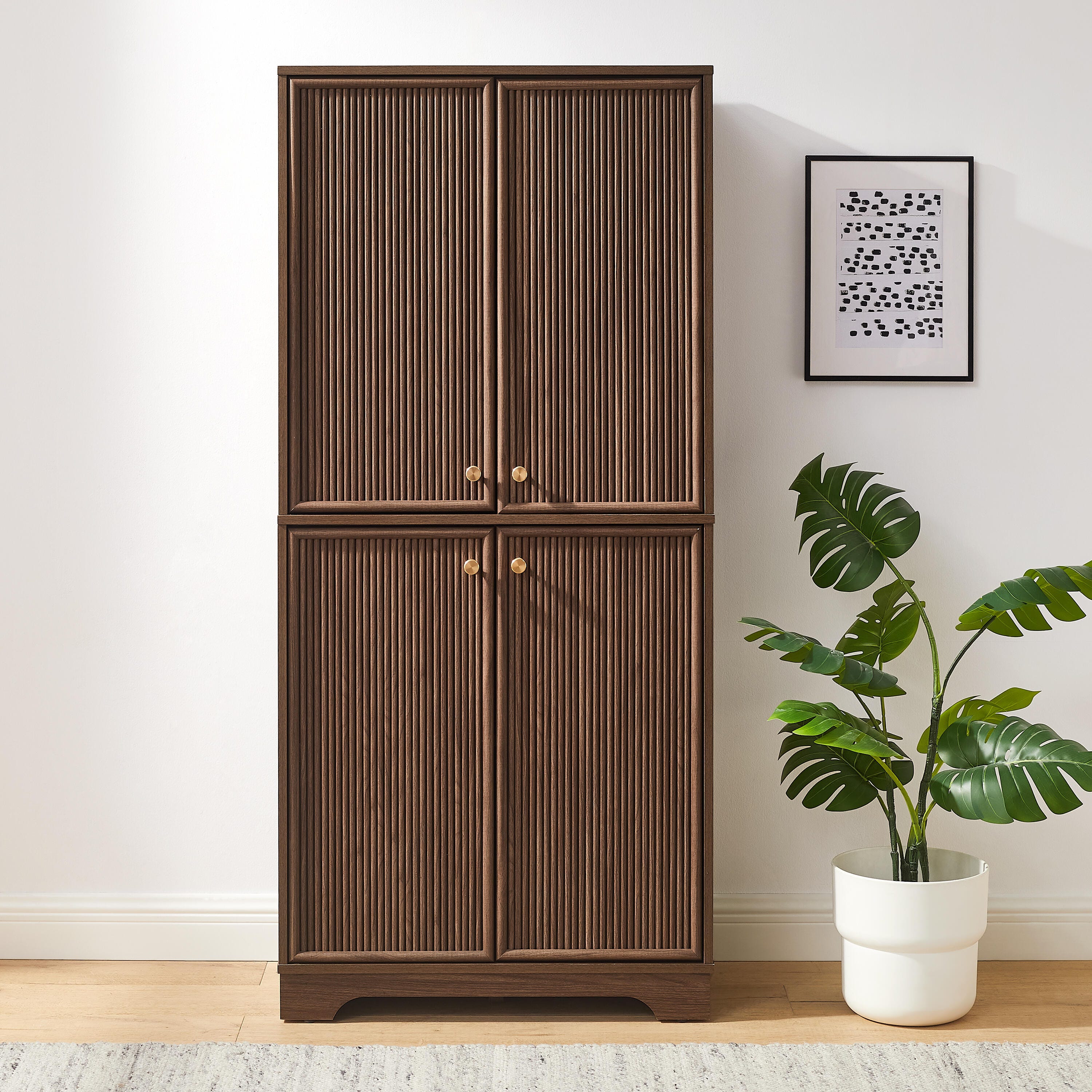 Crosley Furniture Naomi 2-Piece Storage Pantry Set | Ashley