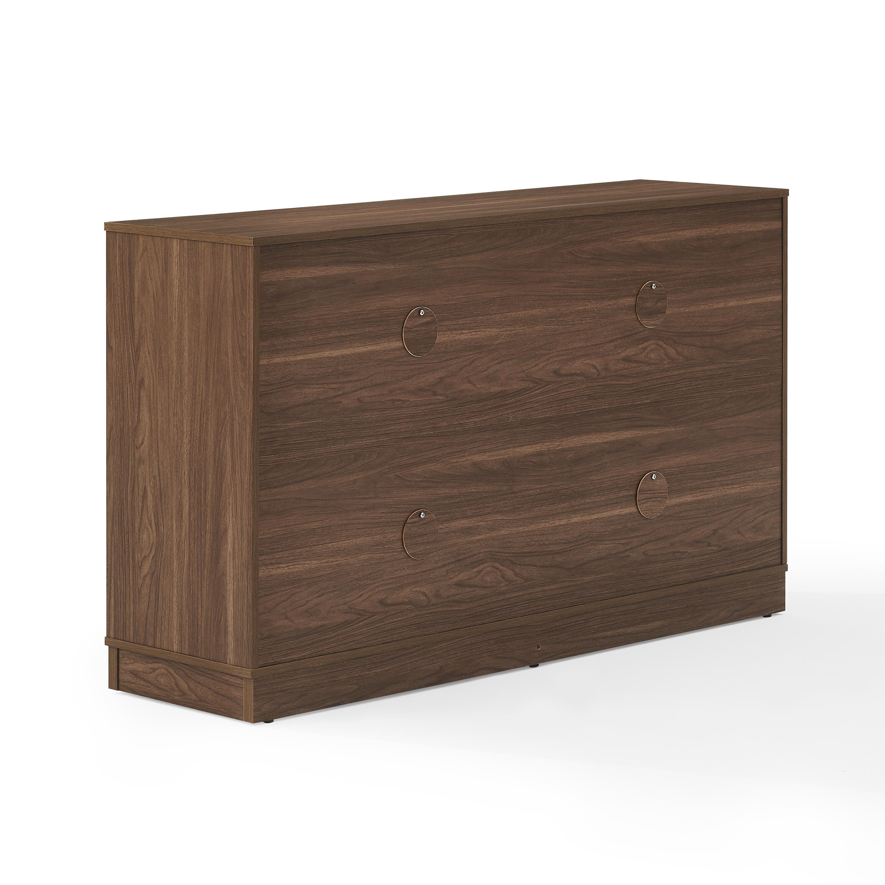Crosley Furniture Naomi Sideboard, Walnut, large