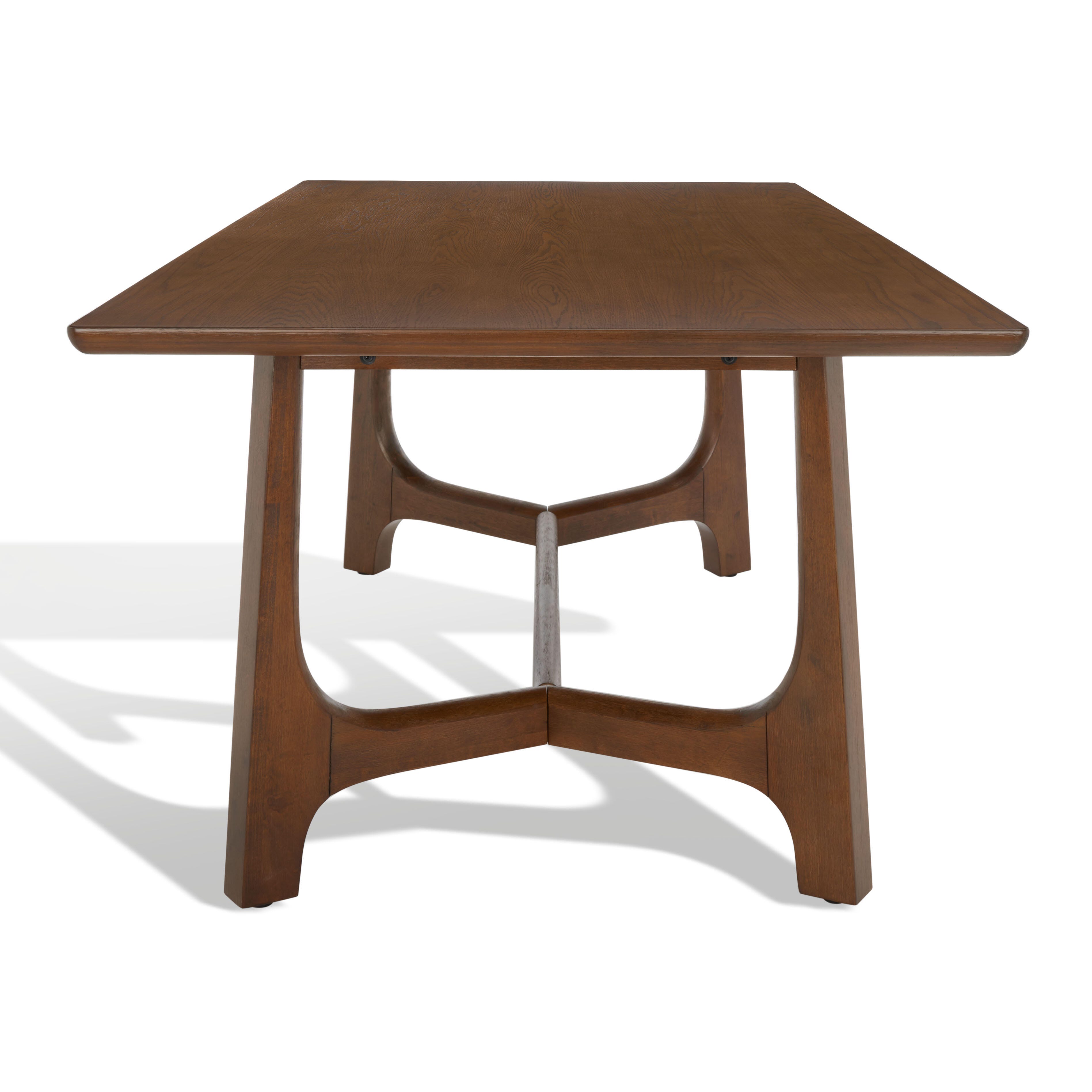 Safavieh Adelee Dining Table, Medium Oak, large