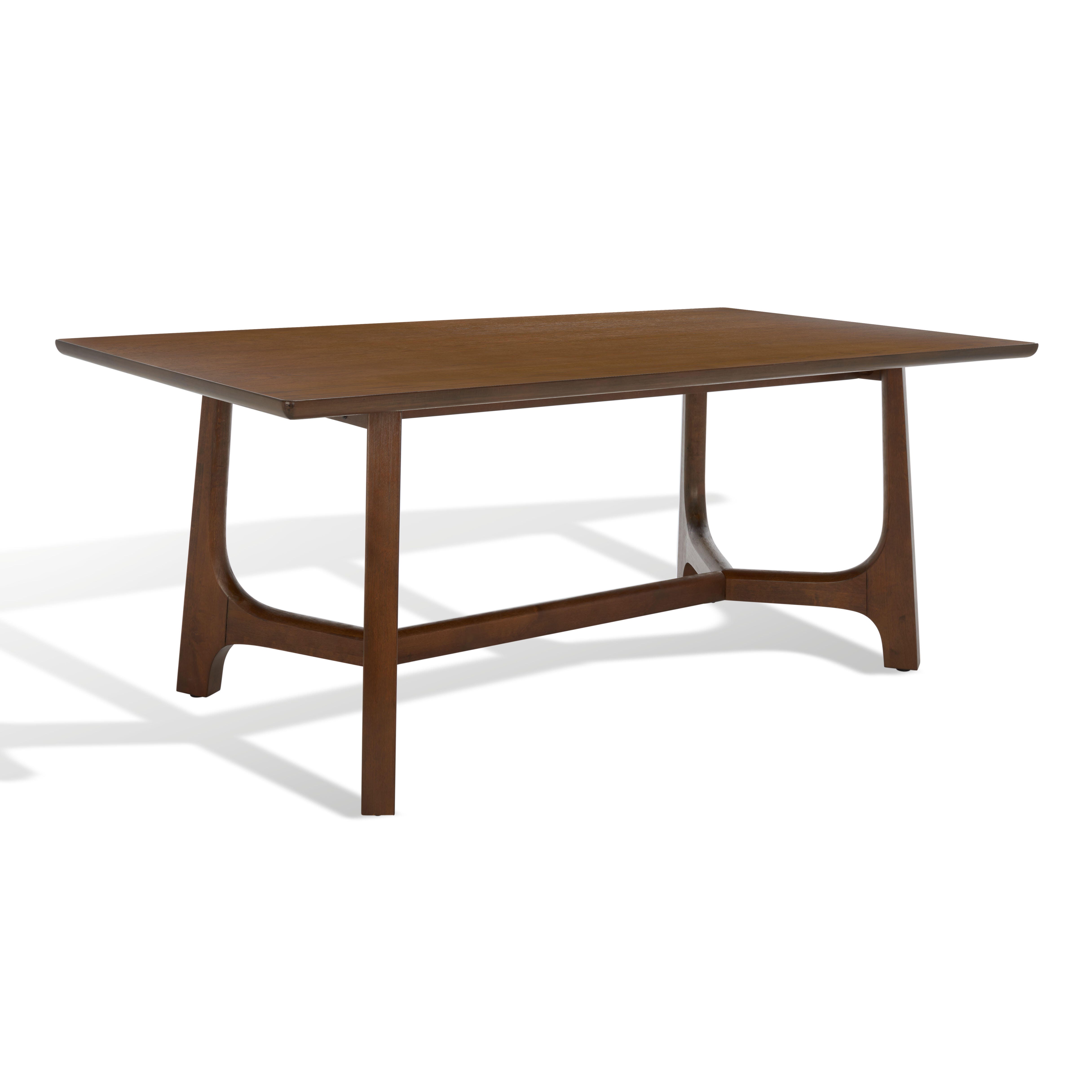 Safavieh Adelee Dining Table, Medium Oak, large