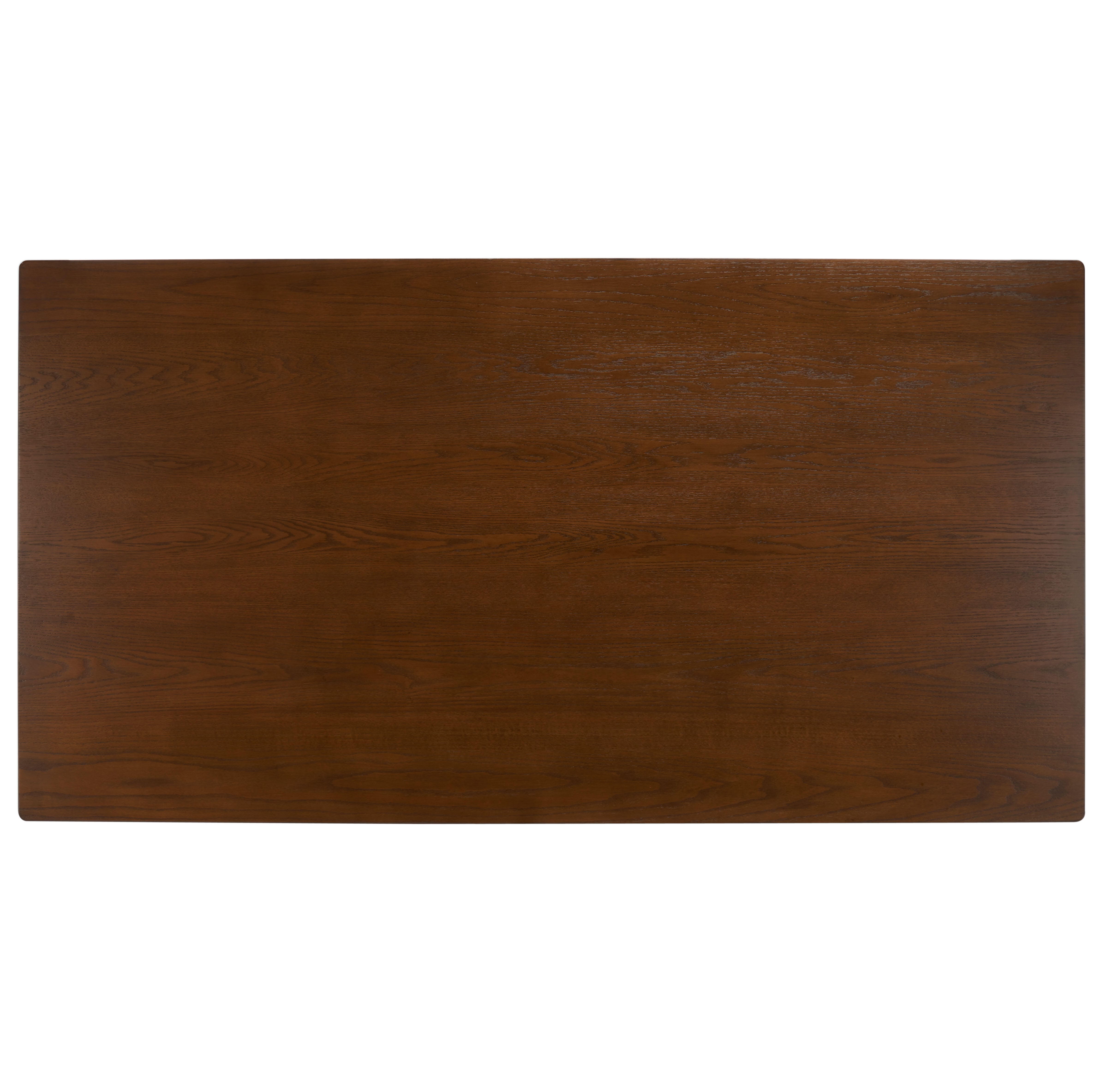 Safavieh Adelee Dining Table, Medium Oak, large