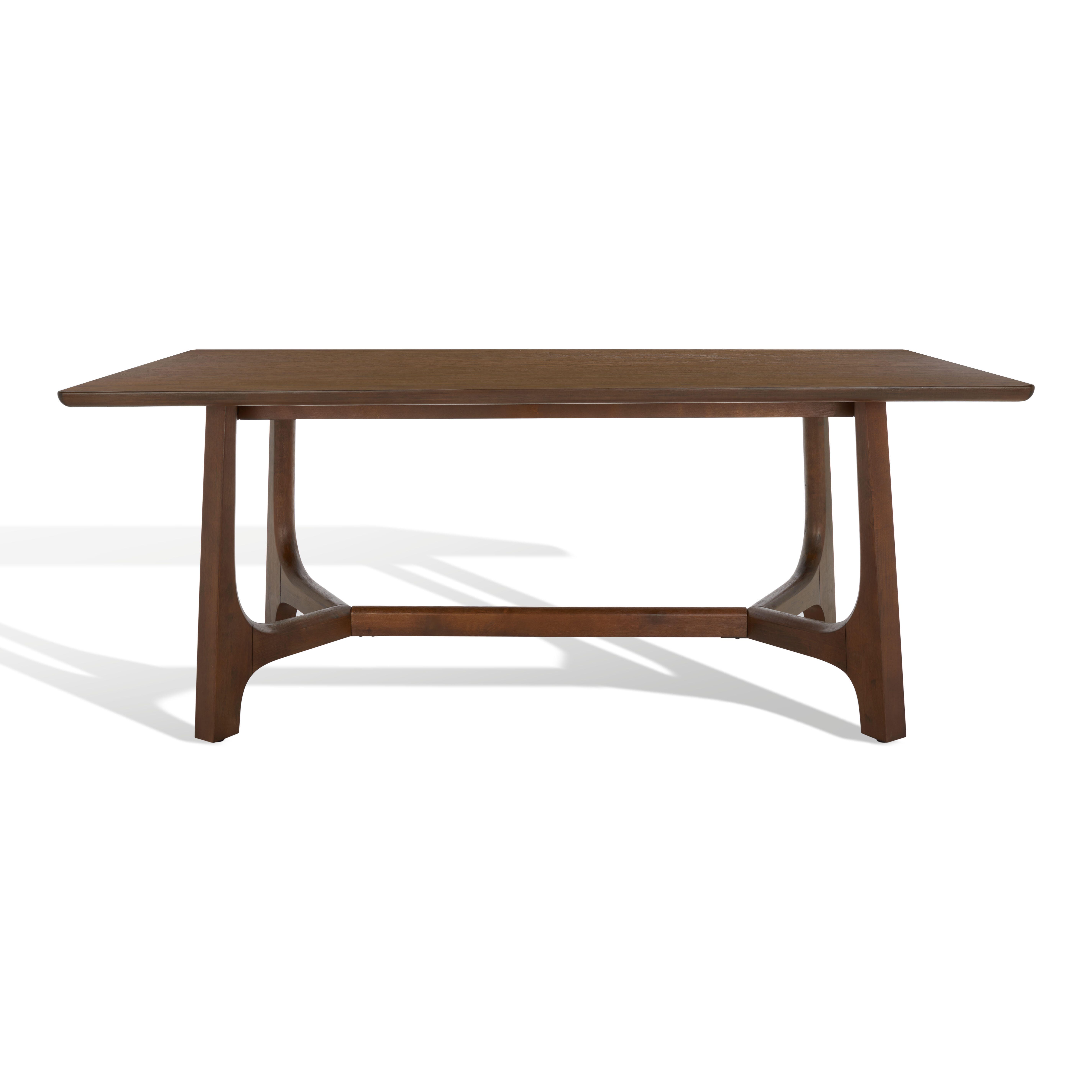 Safavieh Adelee Dining Table, Medium Oak, large