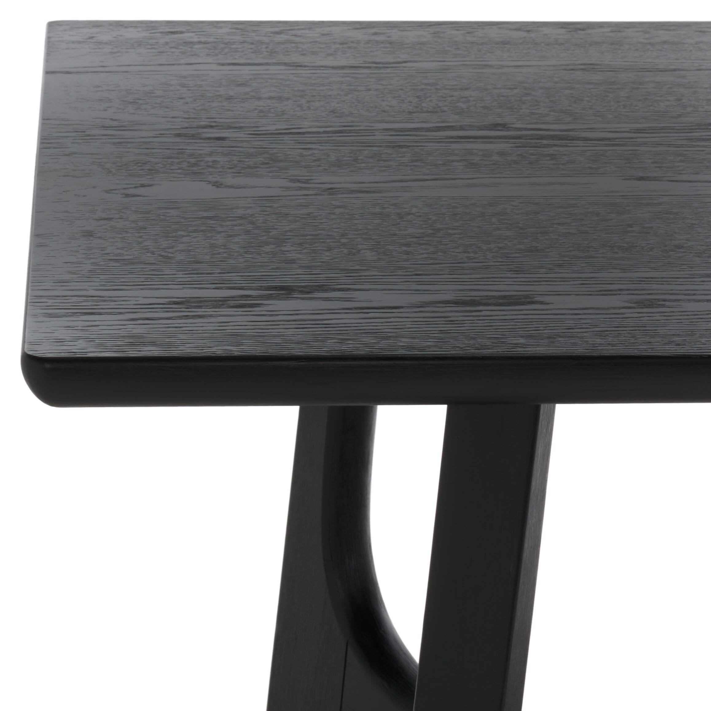 Safavieh Adelee Dining Table, Black, large