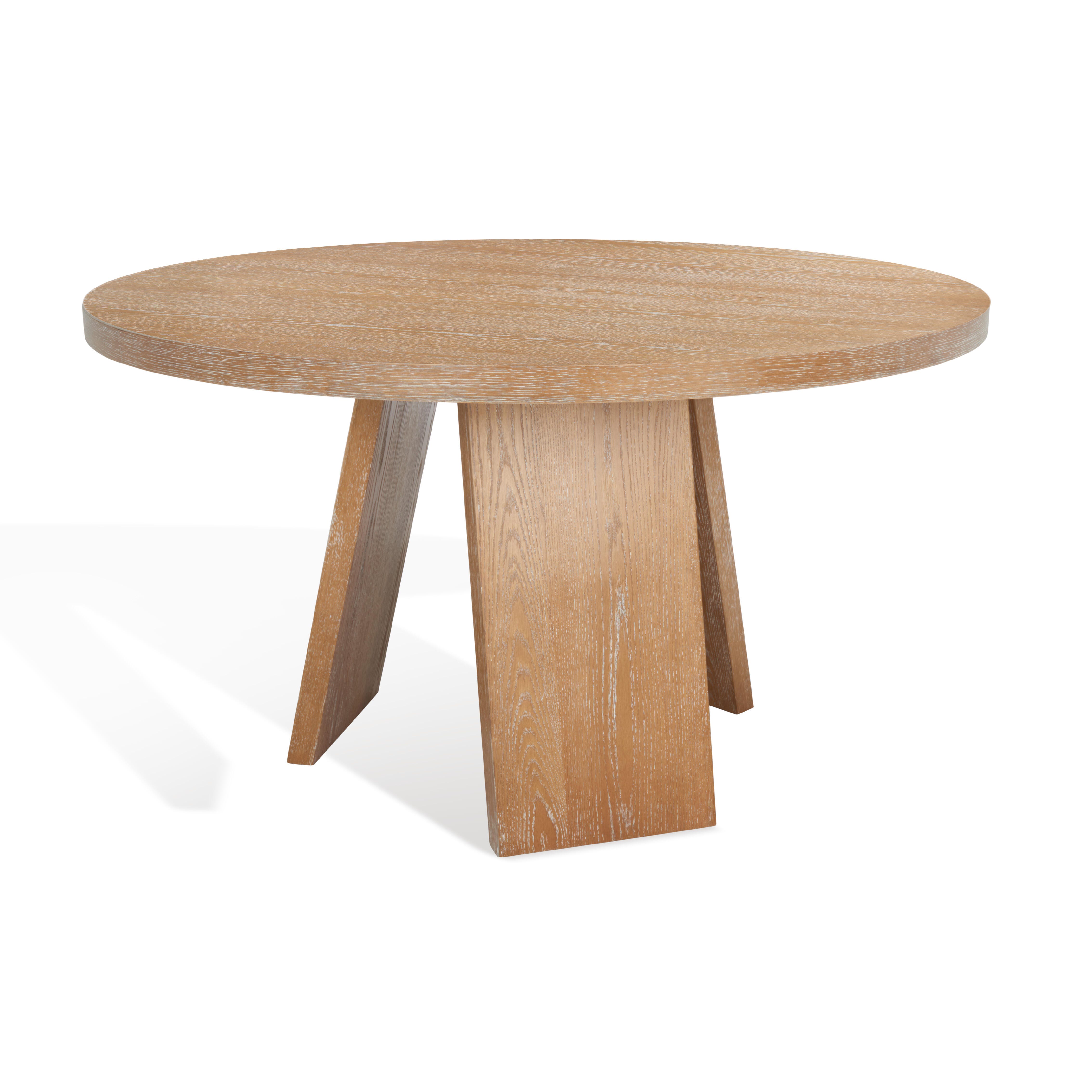 Safavieh Julianna Dining Table, Rustic Oak, large
