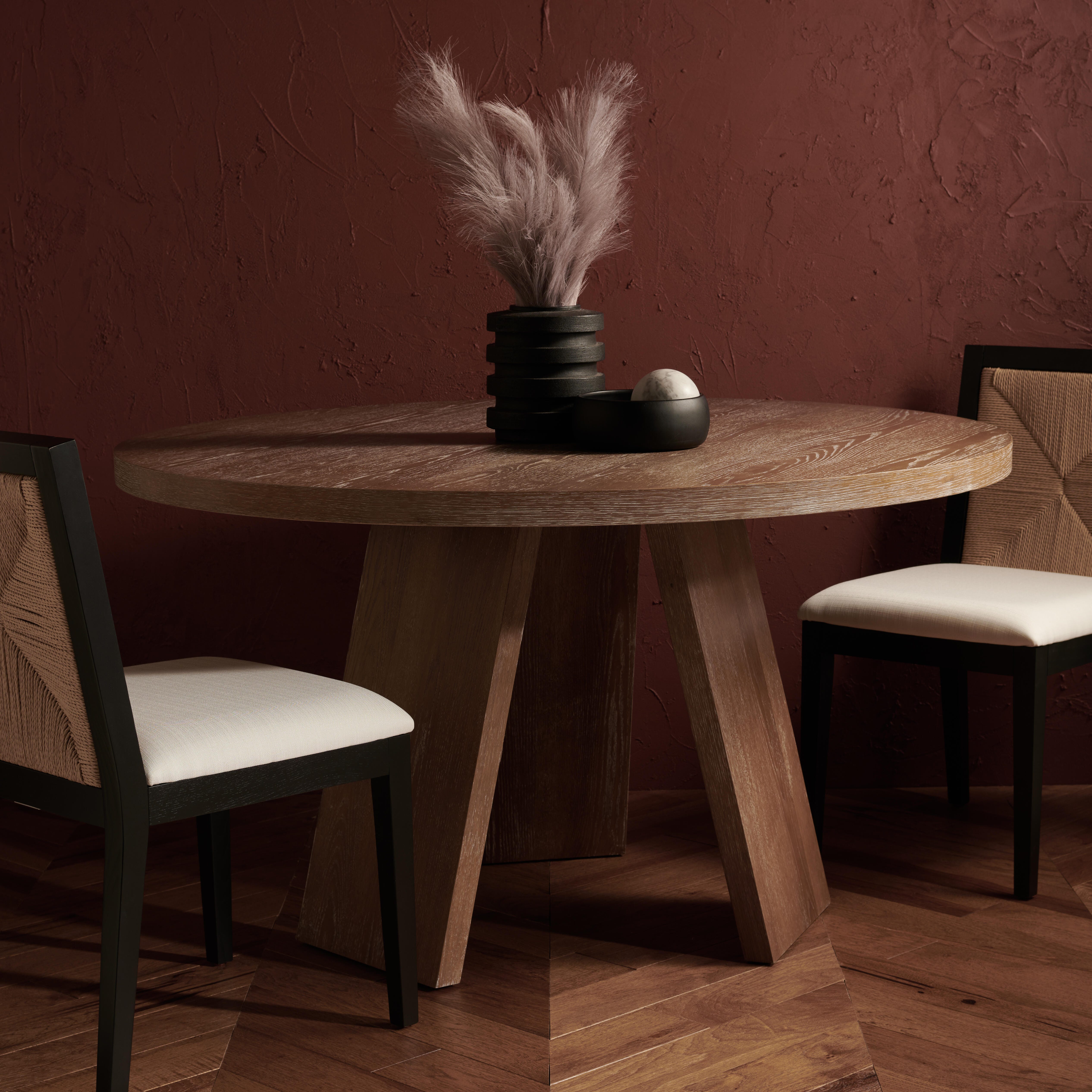 Safavieh Julianna Dining Table, Rustic Oak, large
