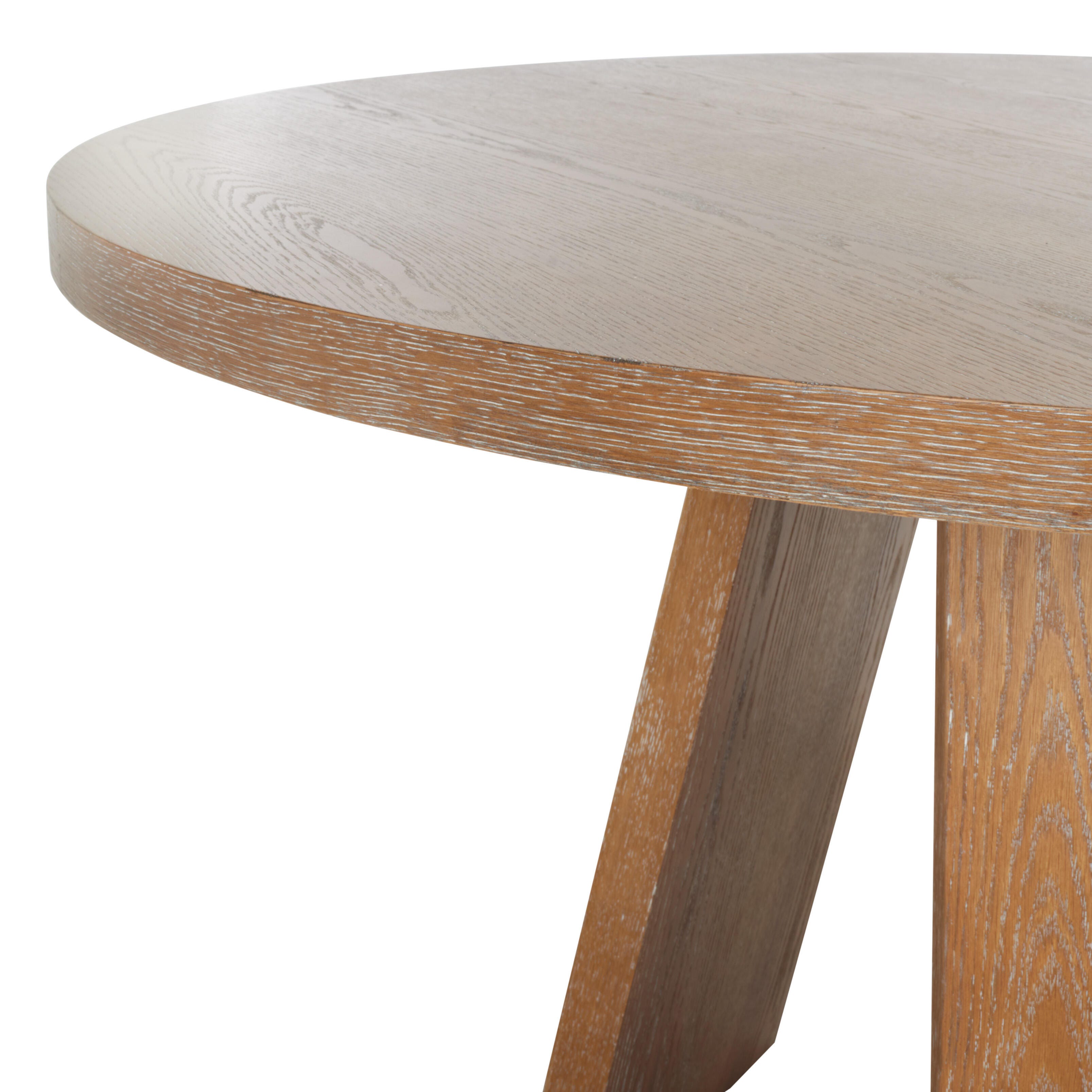 Safavieh Julianna Dining Table, Rustic Oak, large