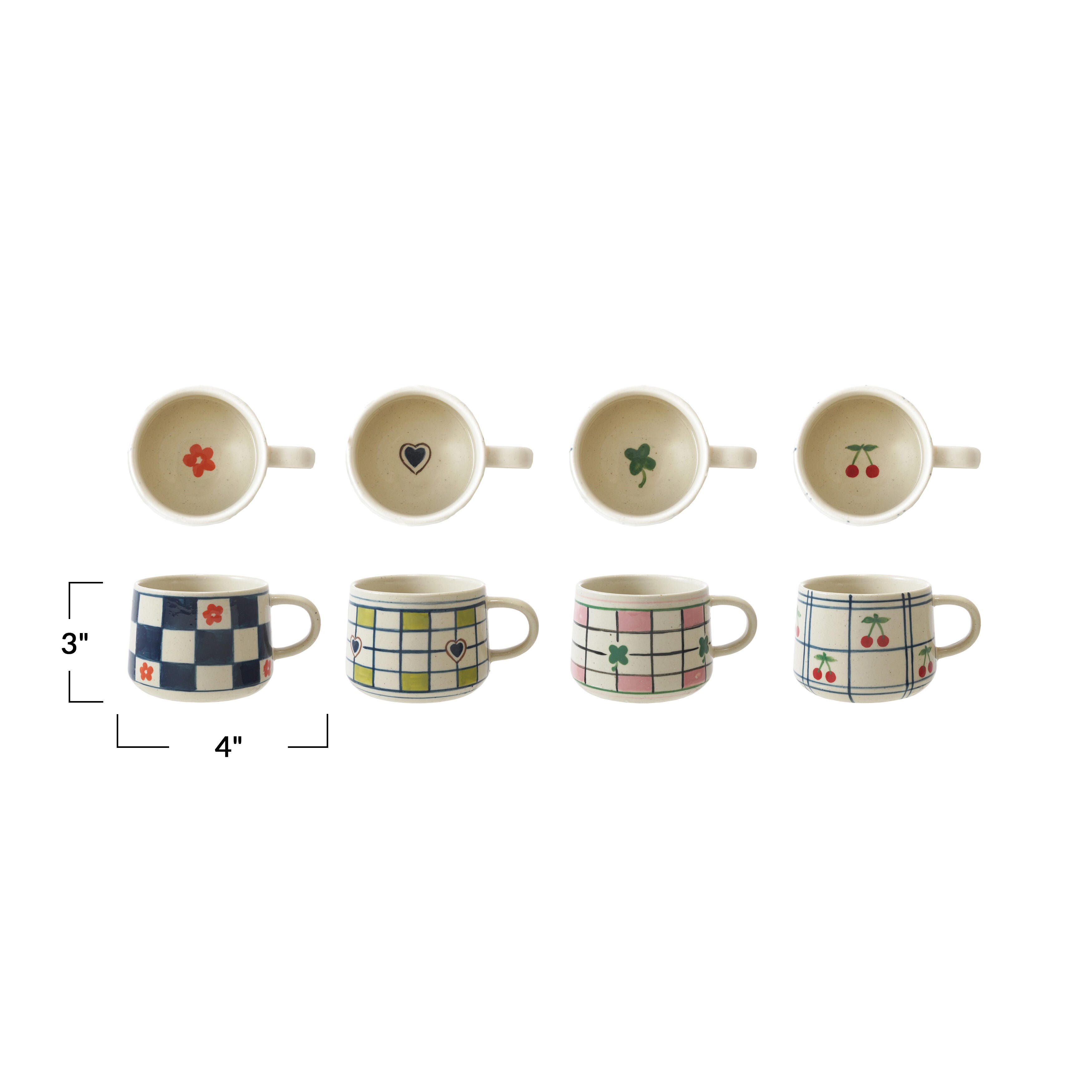 Storied Home Mug Set (Set of 4), , large
