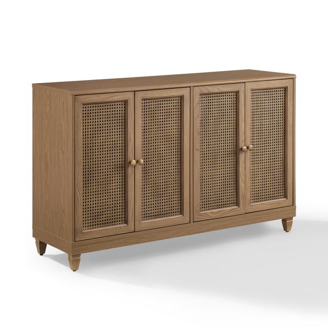 Crosley Furniture Katia Sideboard, Driftwood/Brown