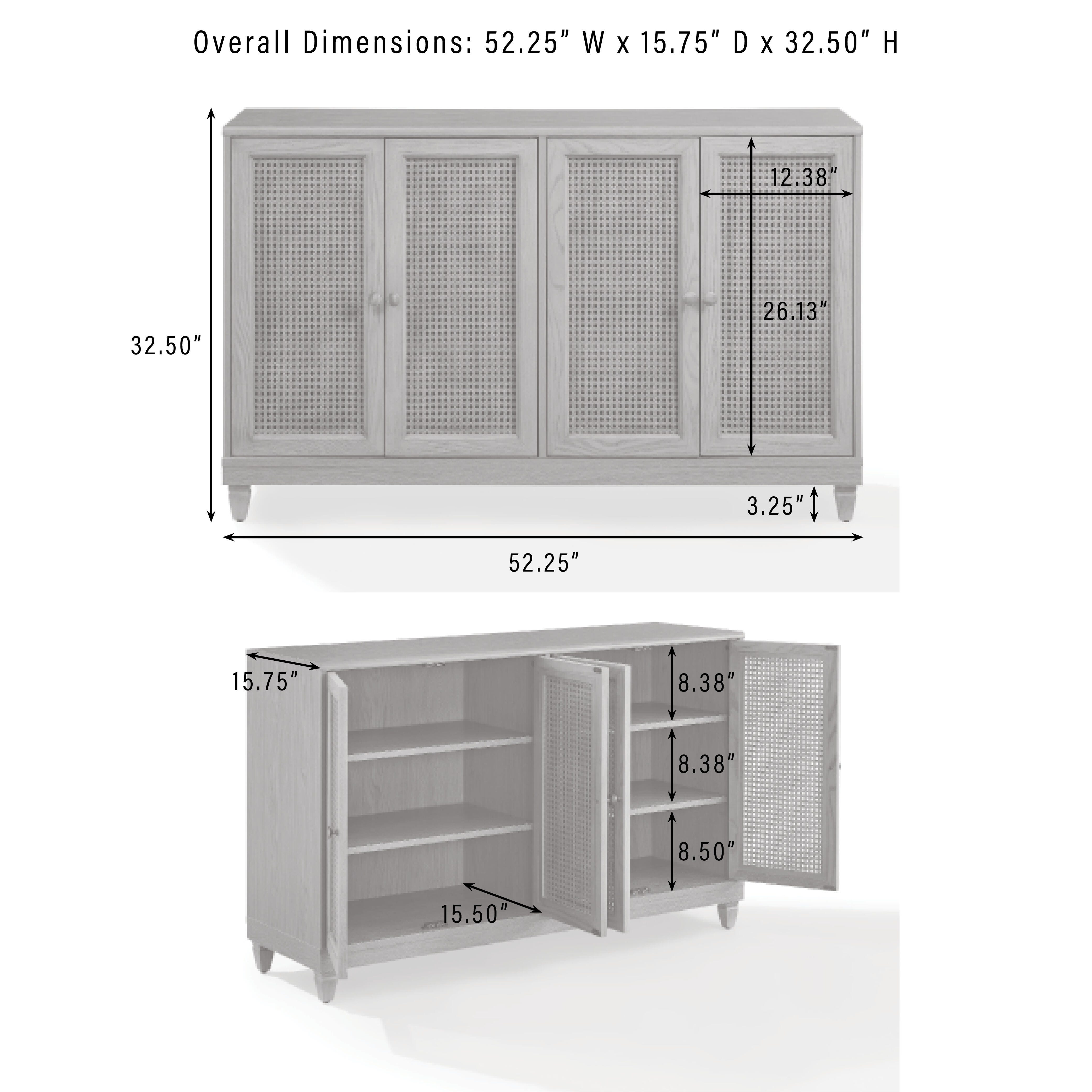 Crosley Furniture Katia Sideboard, , large