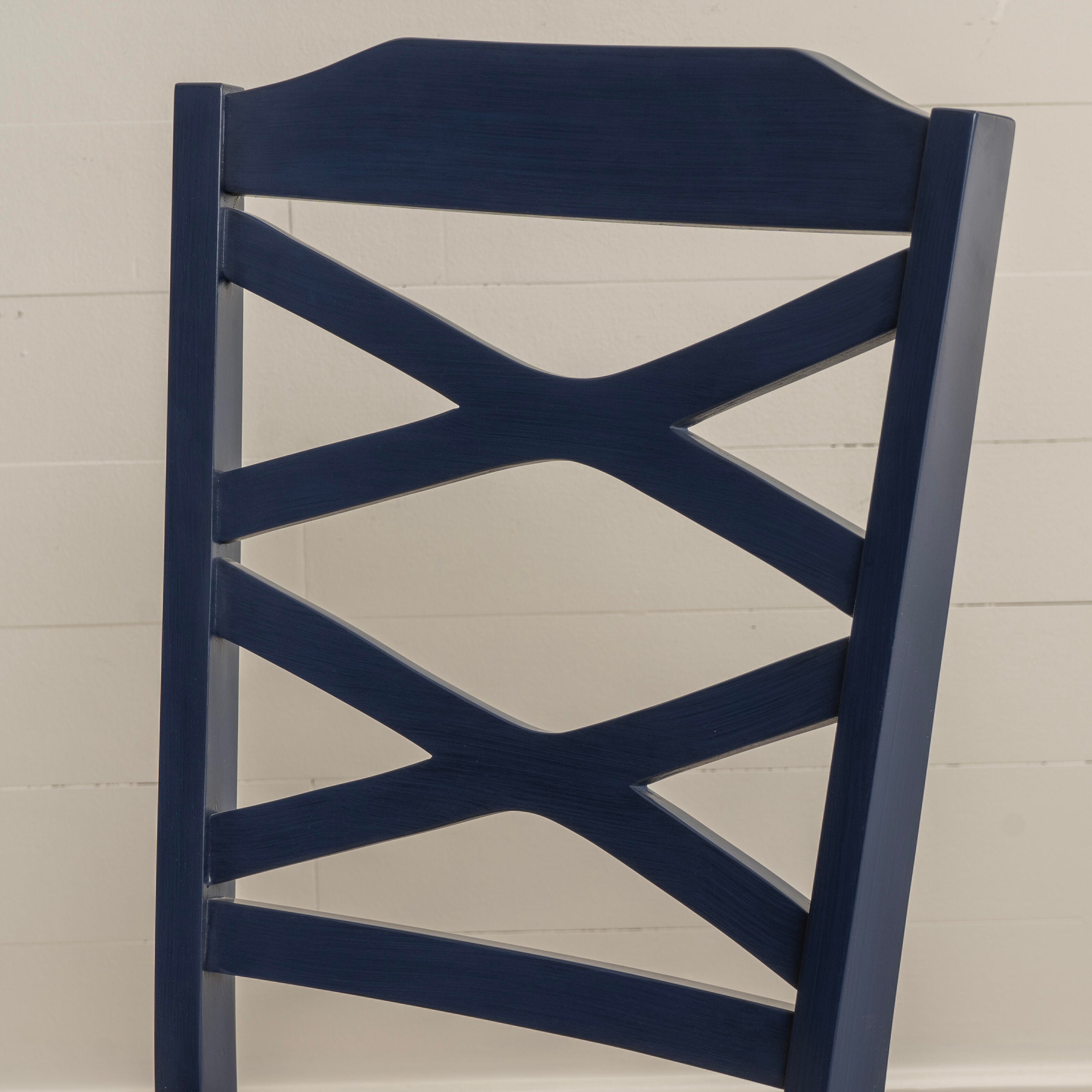 Linon Dining Chair (Set of 2), Navy, large